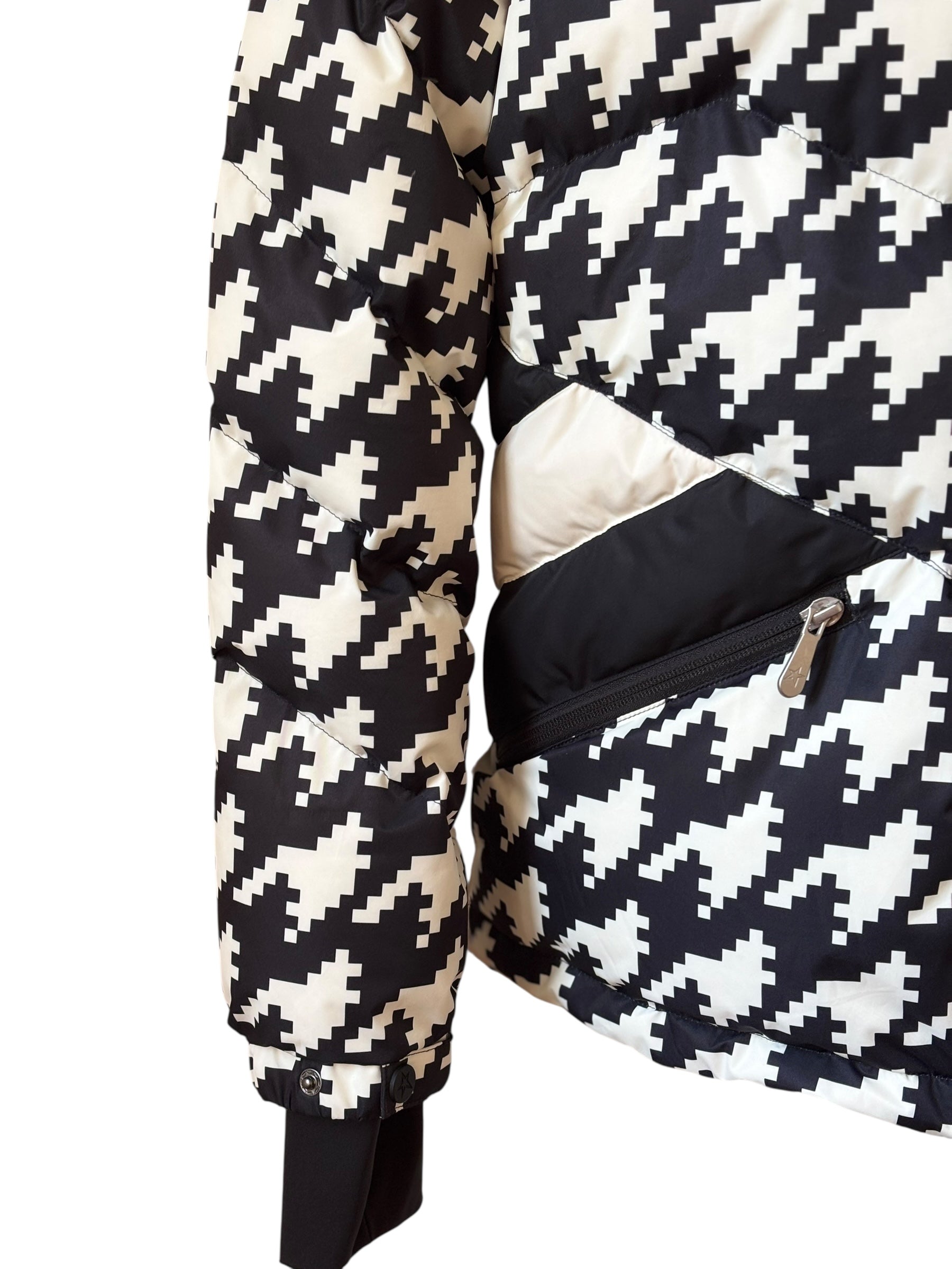 Doudoune ski Femme noire & blanche PERFECT MOMENT taille L (40)