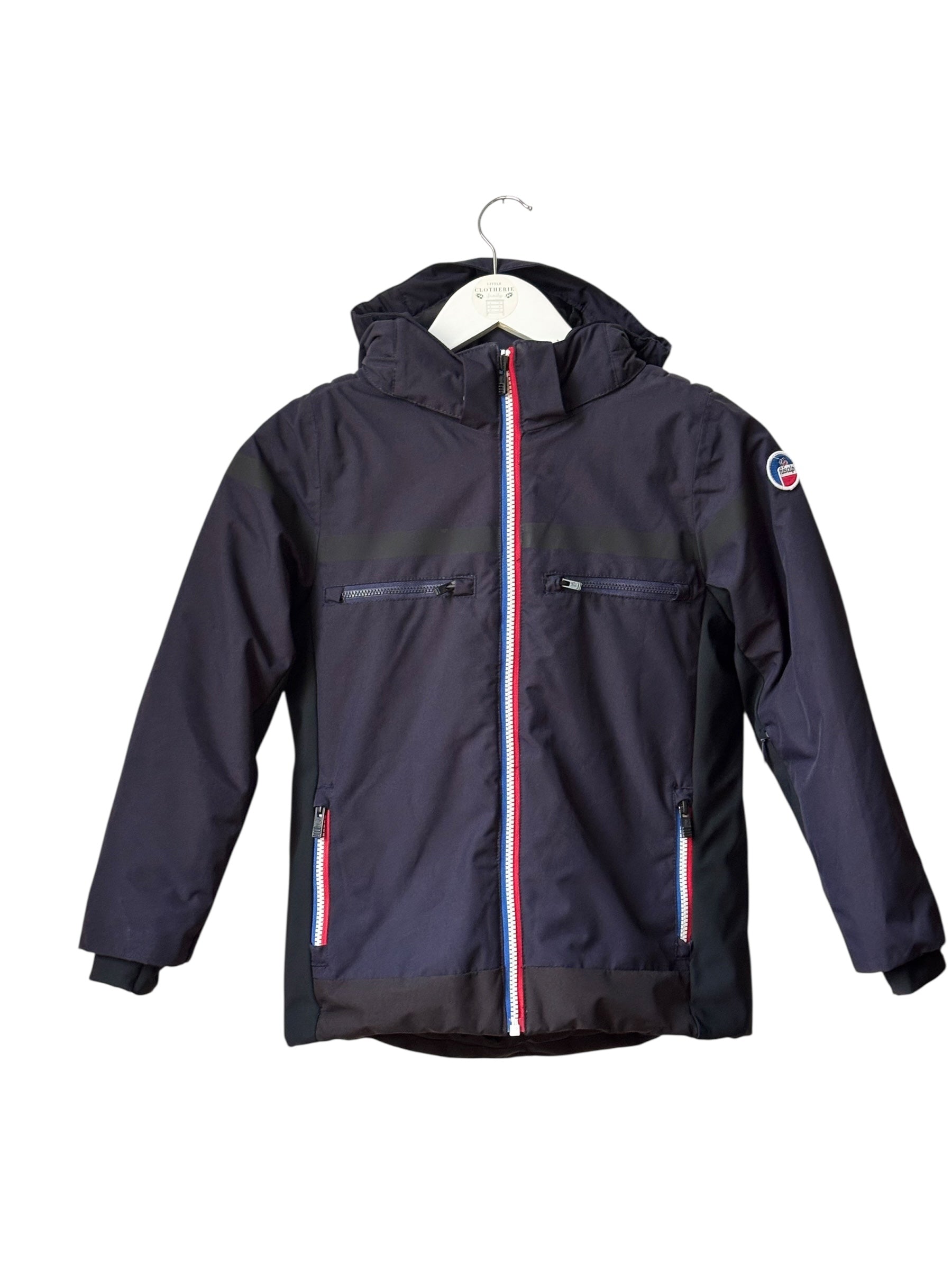 Veste ski "Gustavo" marine/noire  Fusalp 10 ans