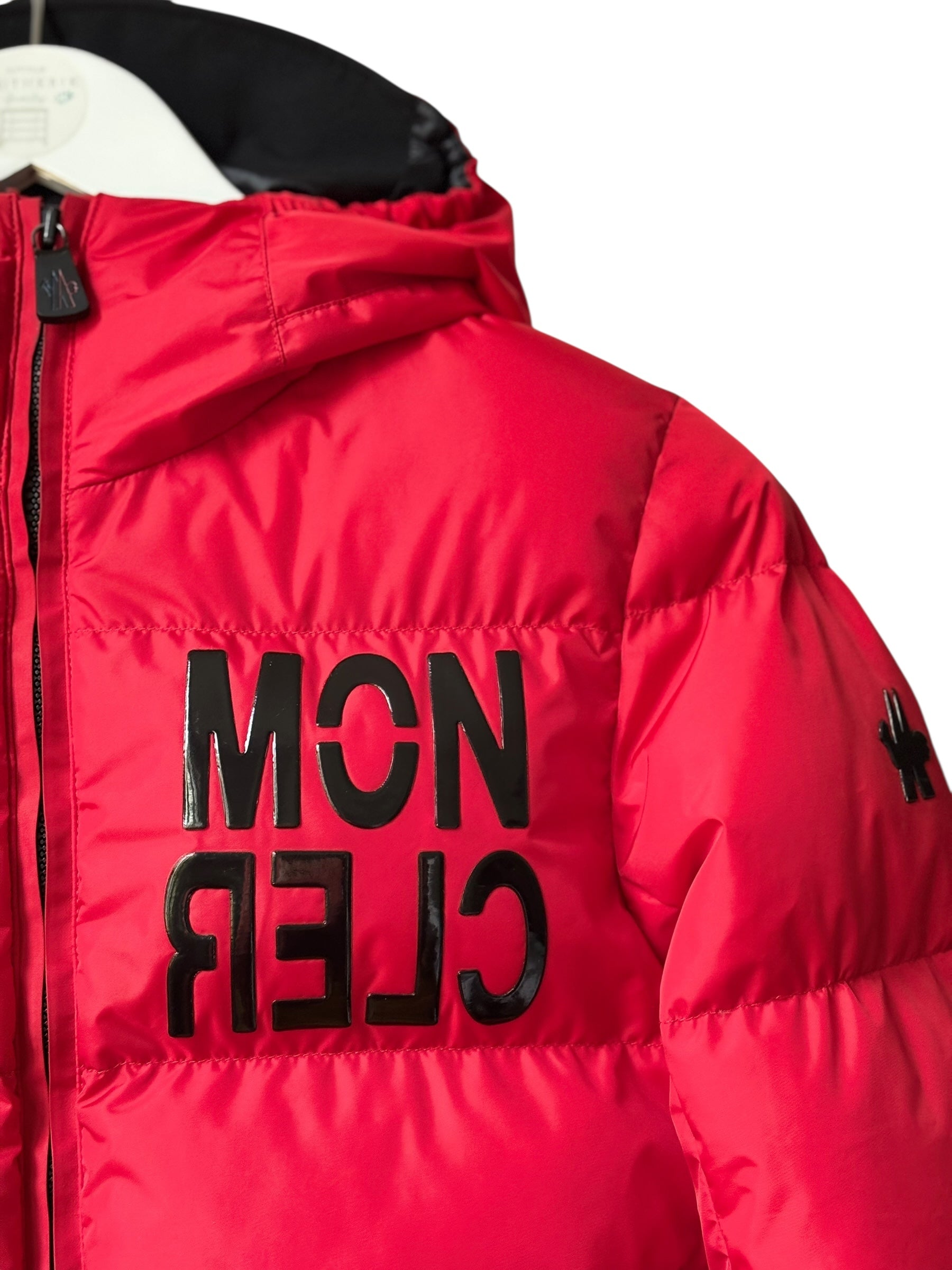 Doudoune ski Moncler rouge 12 ans