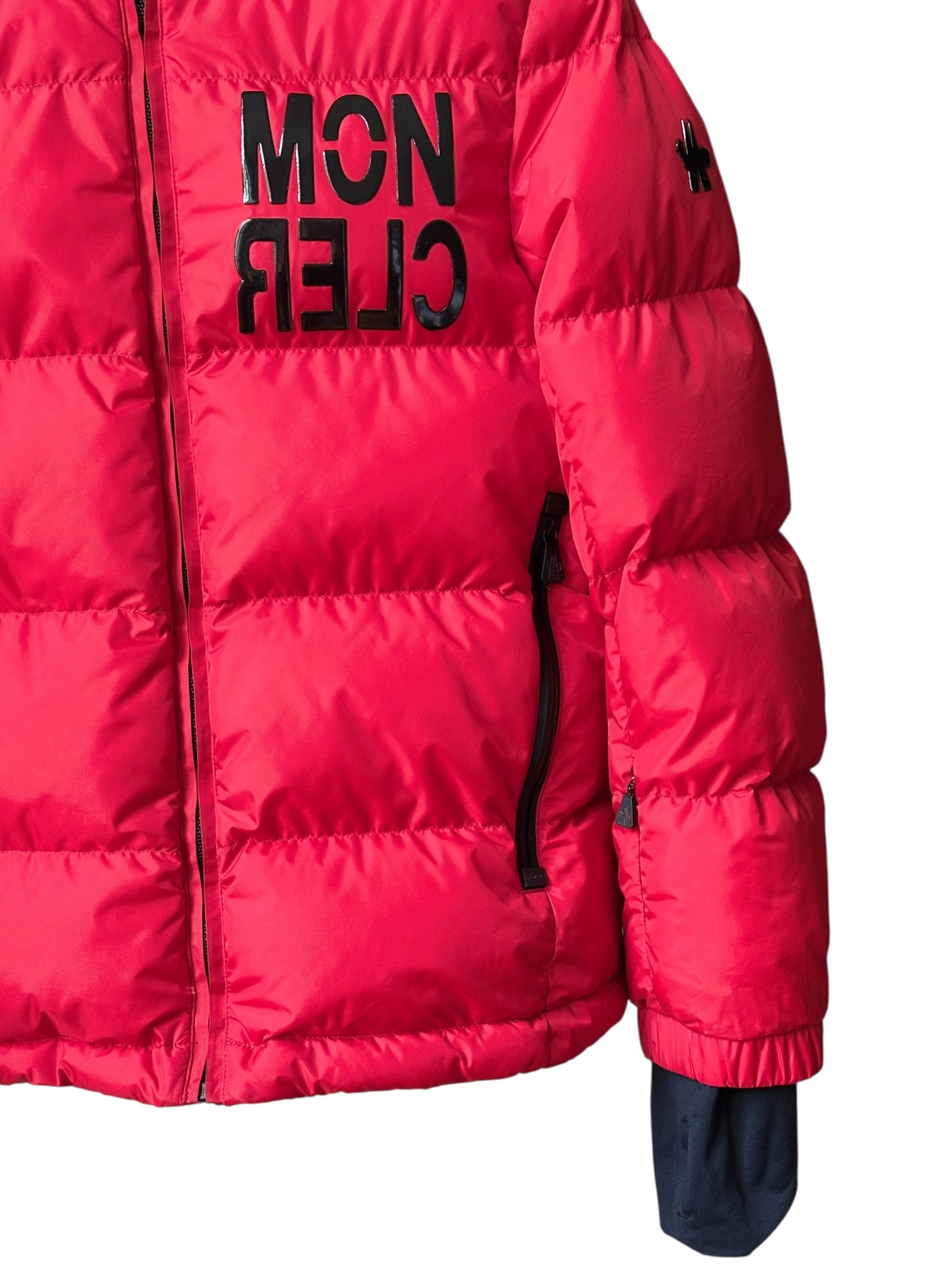 Doudoune ski Moncler rouge 12 ans