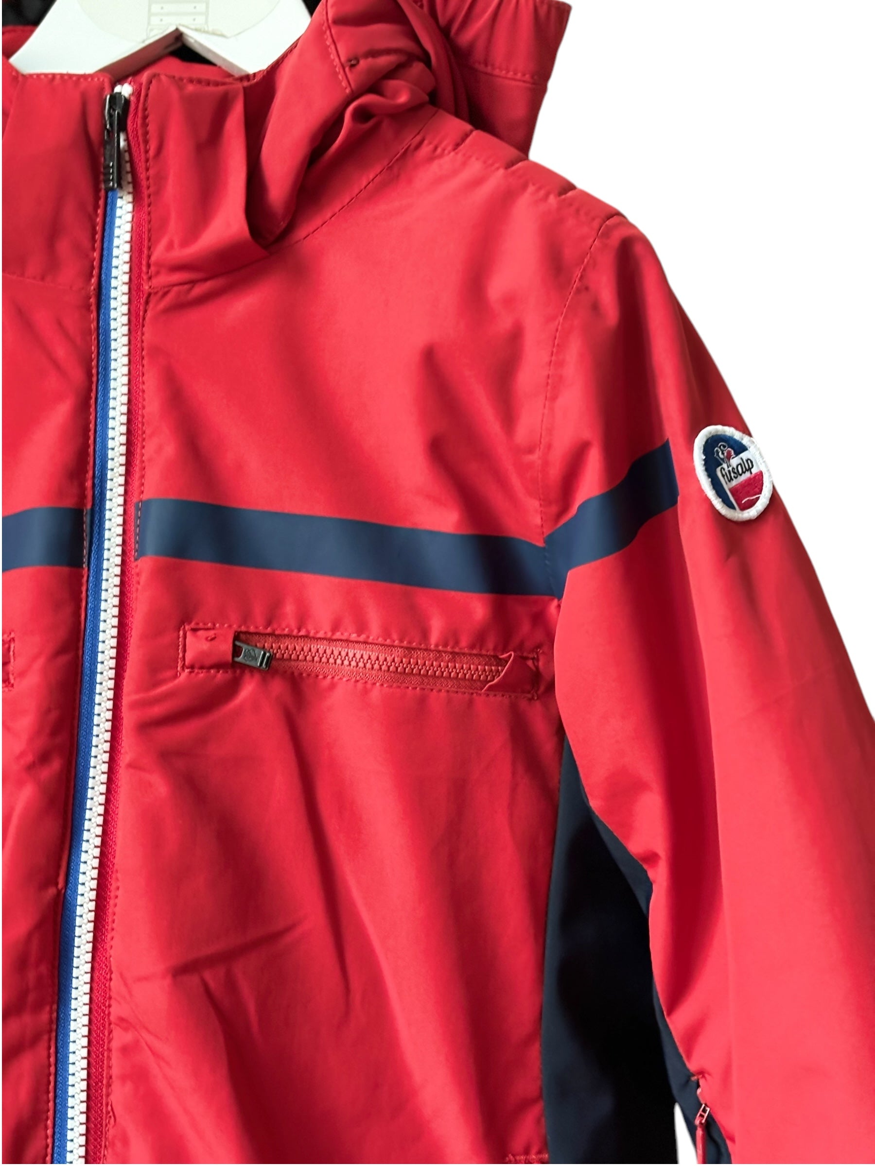 Veste ski "Gustavo" rouge Fusalp 8 ans