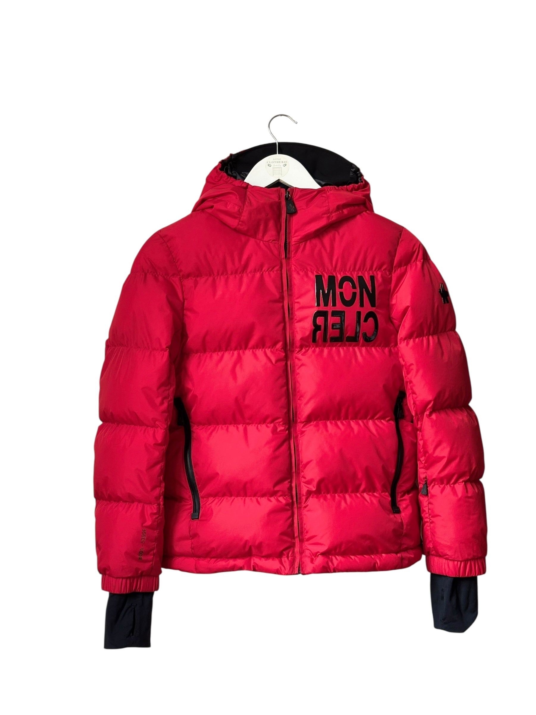 Doudoune ski Moncler rouge 12 ans