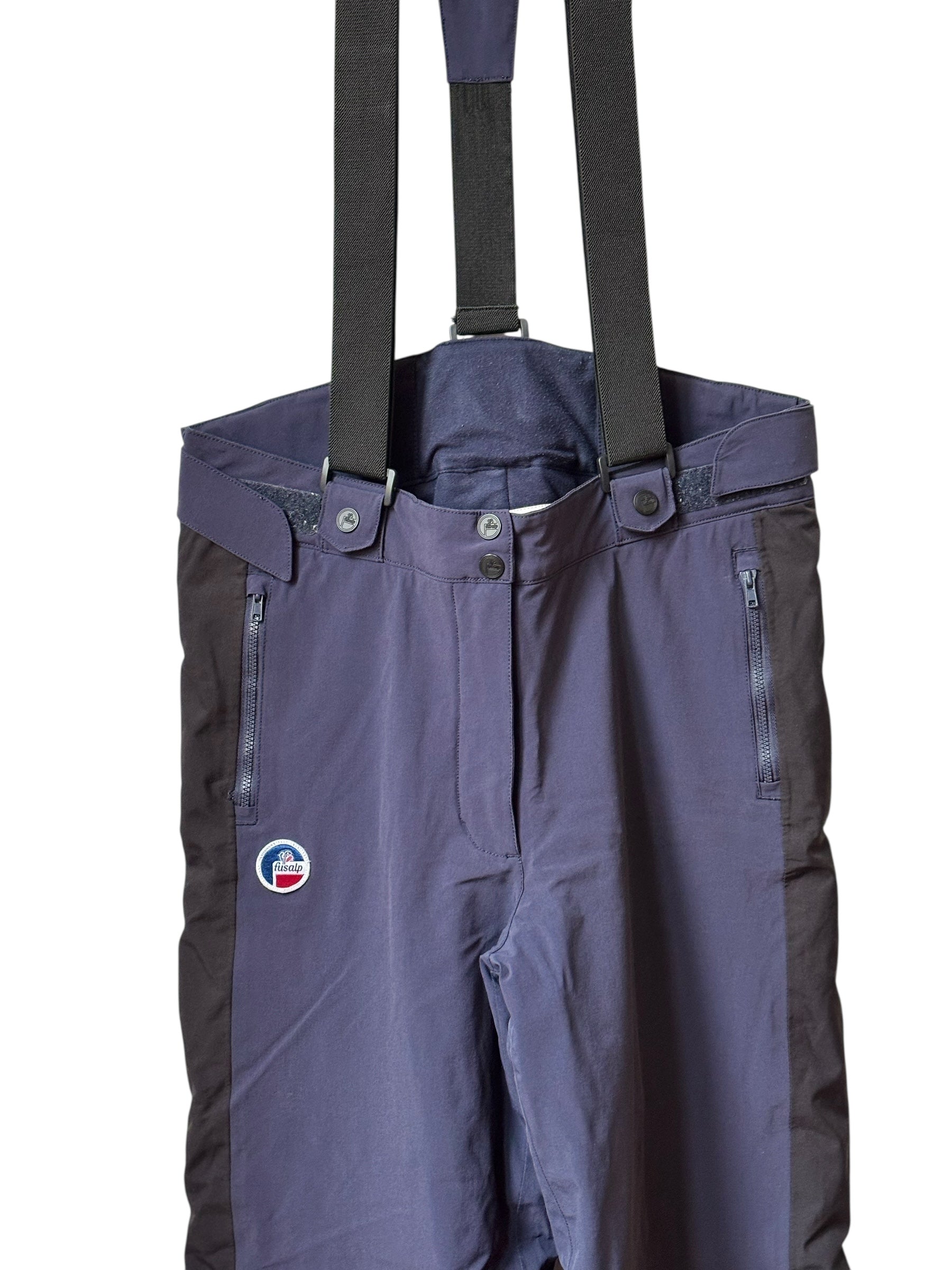 Pantalon ski marine/noir FUSALP 16 ans