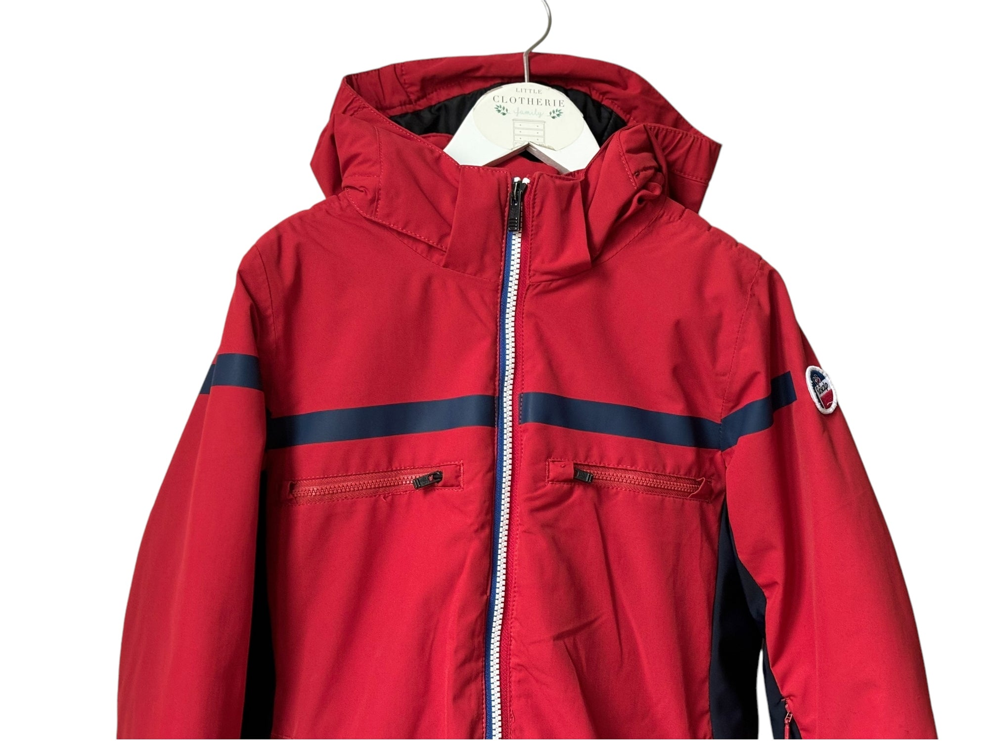 Veste ski "Gustavo" rouge Fusalp 8 ans