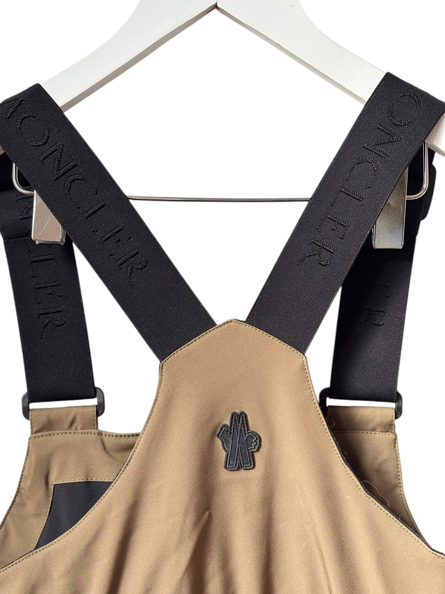 Tenue de ski Moncler kaki orange 10 ans