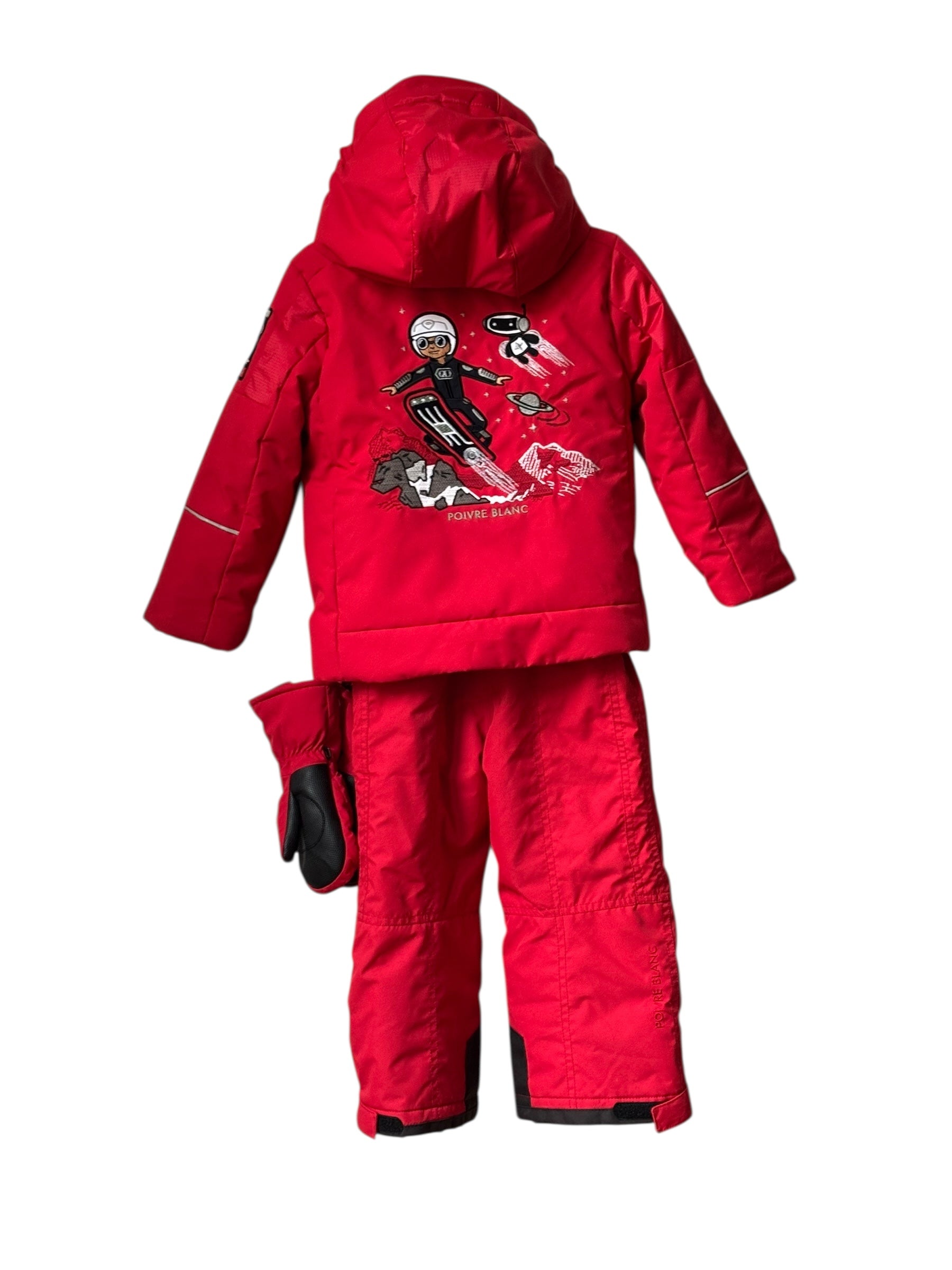 Ensemble ski rouge Poivre Blanc 3 ans