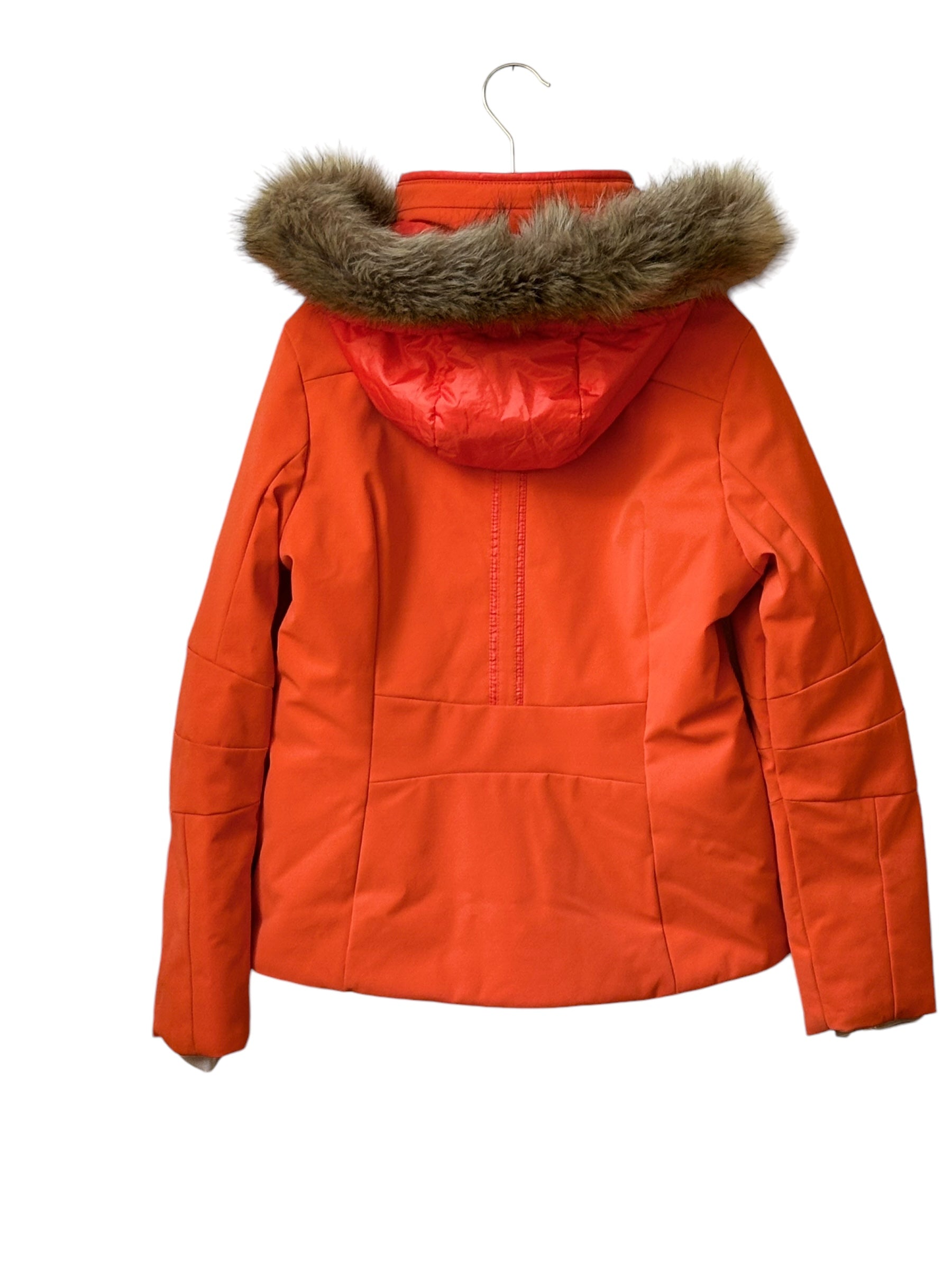 Veste ski orange Poivre Blanc 12 ans