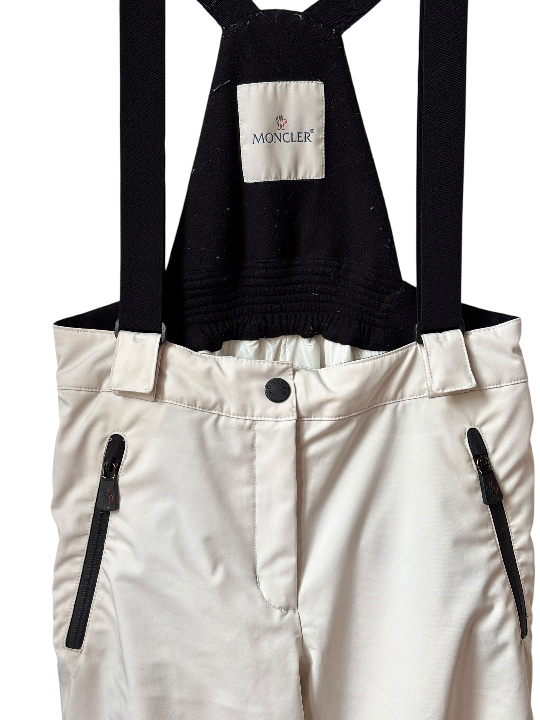 Salopette ski MONCLER  blanc 12 ans