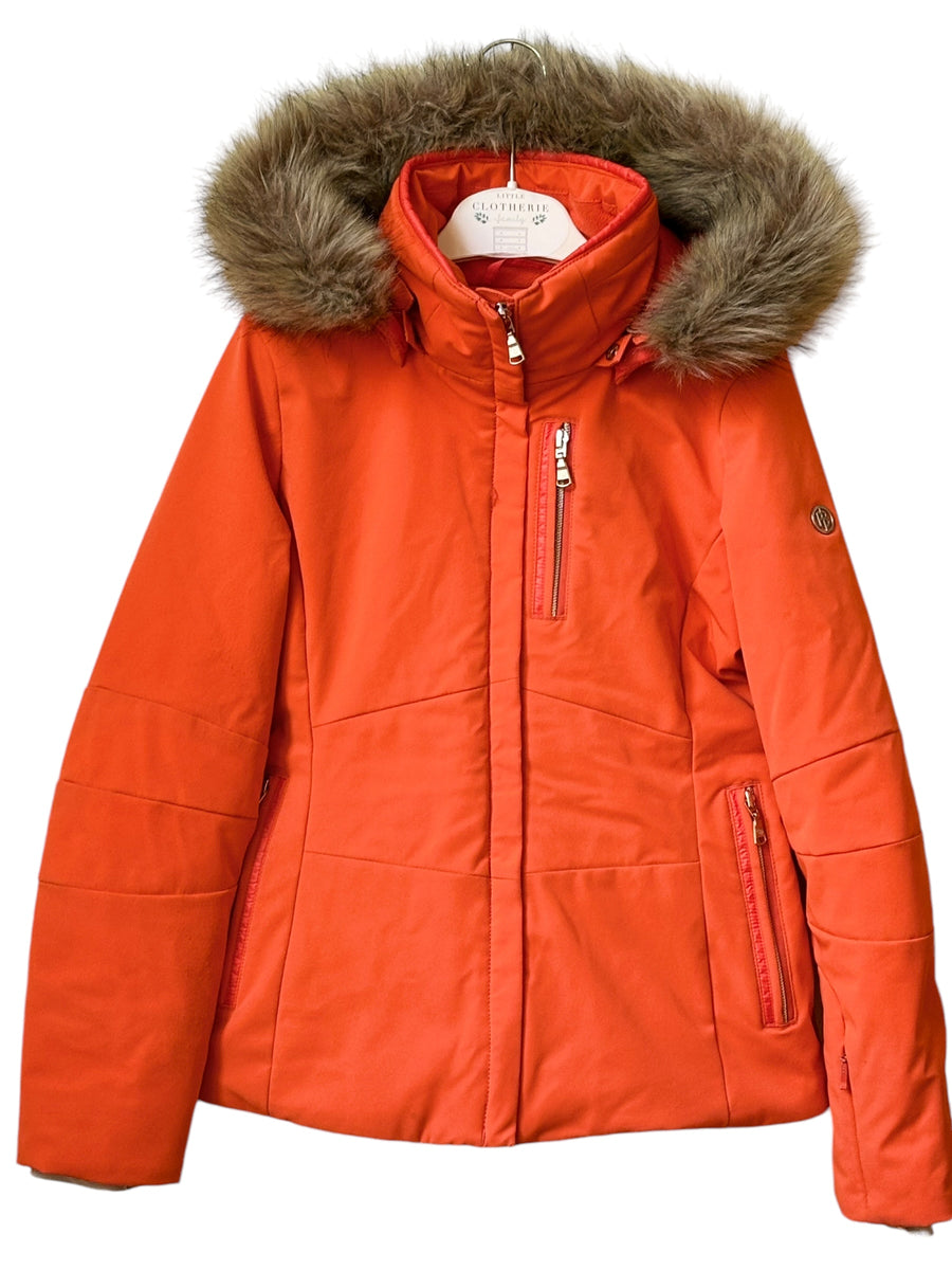 Veste ski orange Poivre Blanc 12 ans