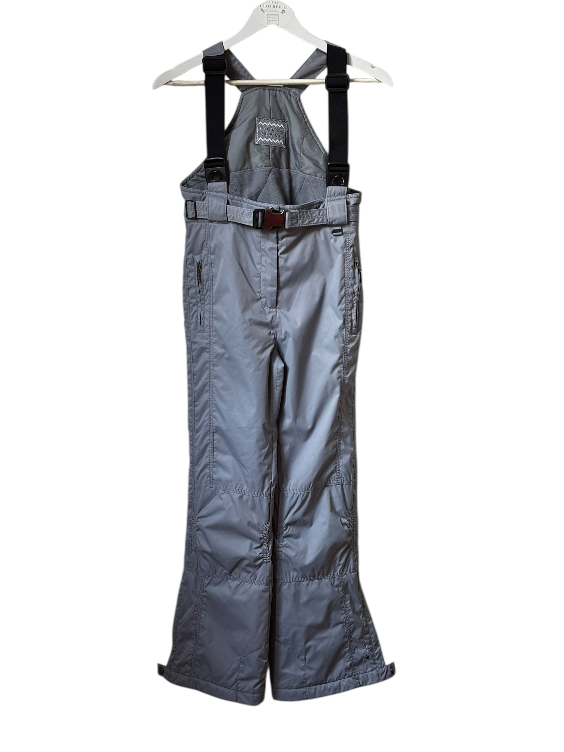 Pantalon ski gris Poivre Blanc 14 ans