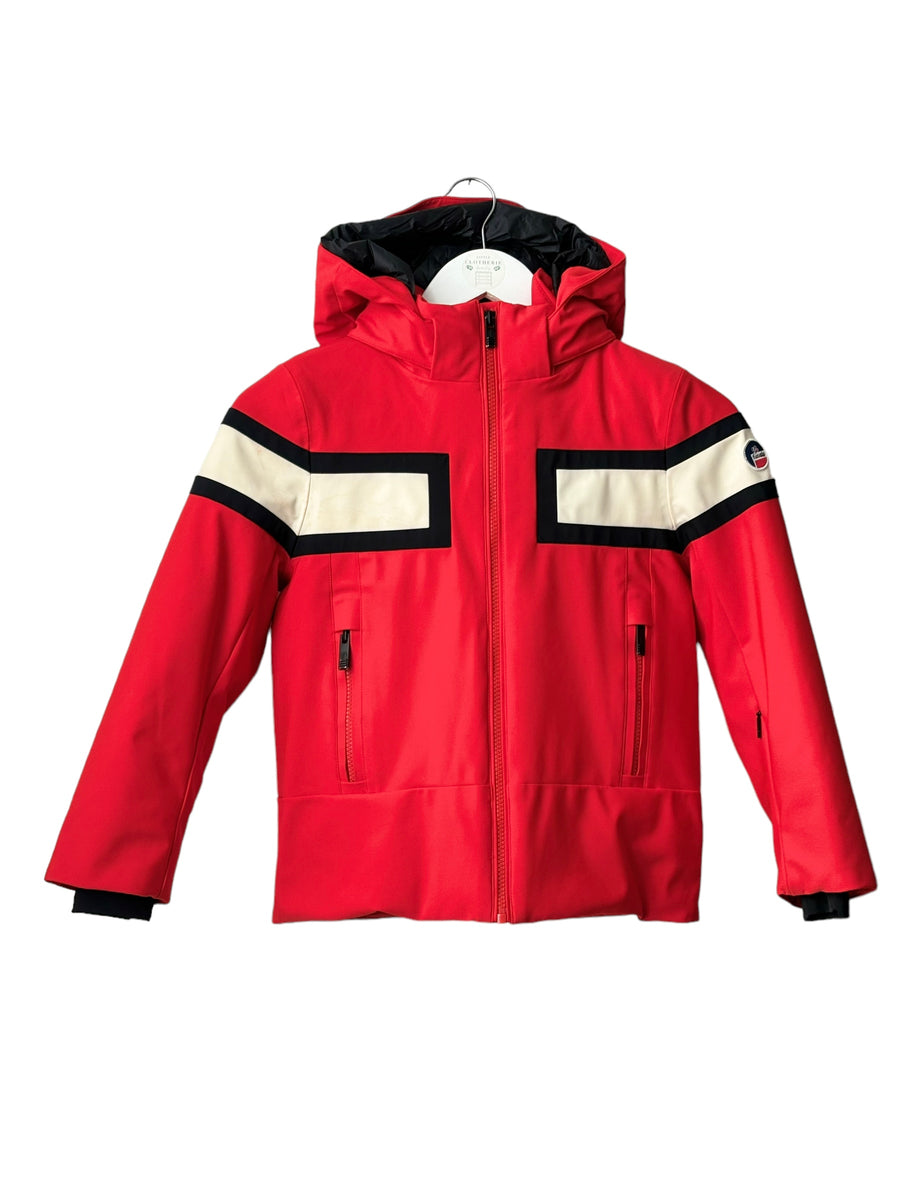 Veste ski rouge Fusalp 8 ans