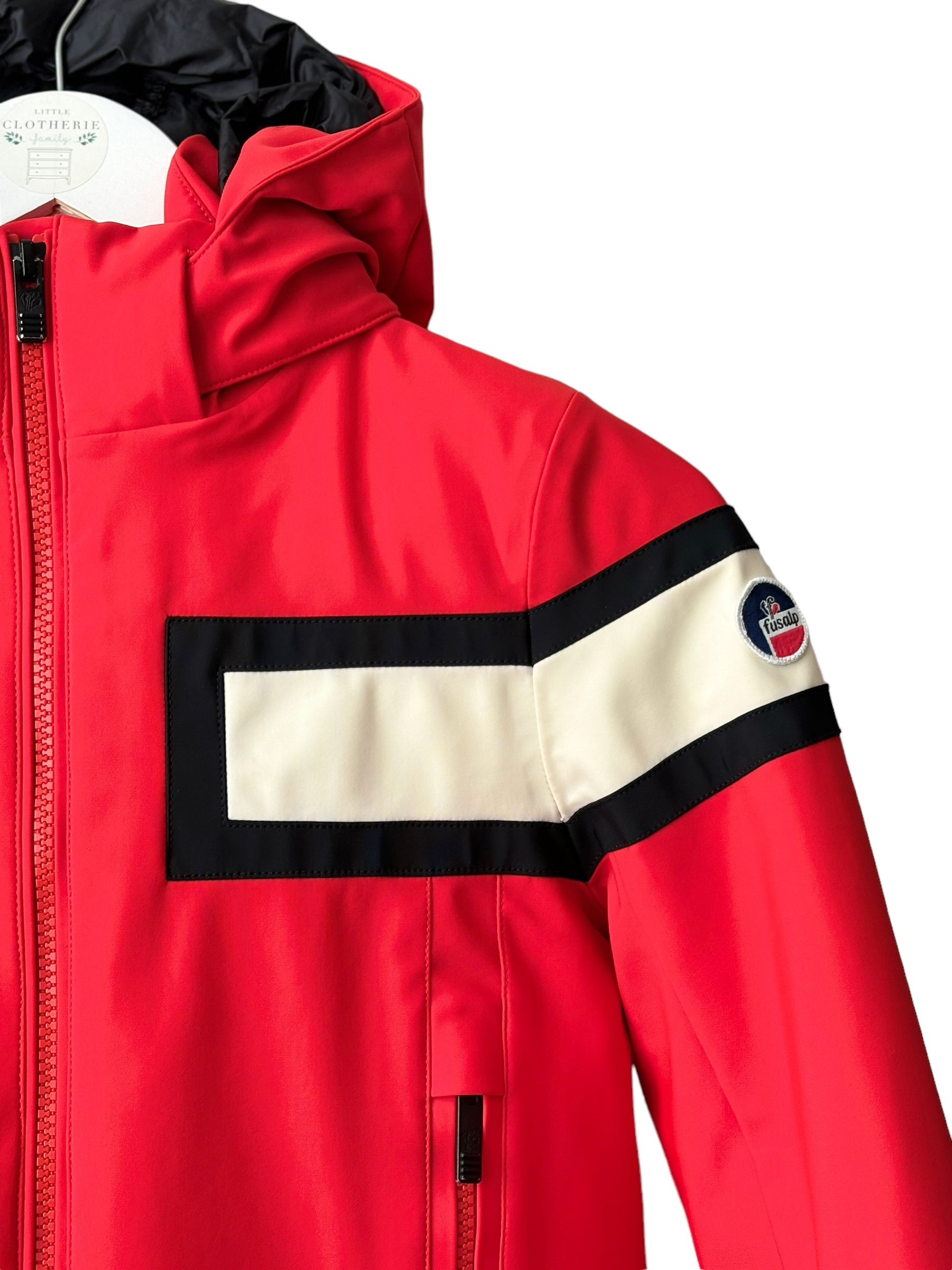 Veste ski rouge Fusalp 8 ans