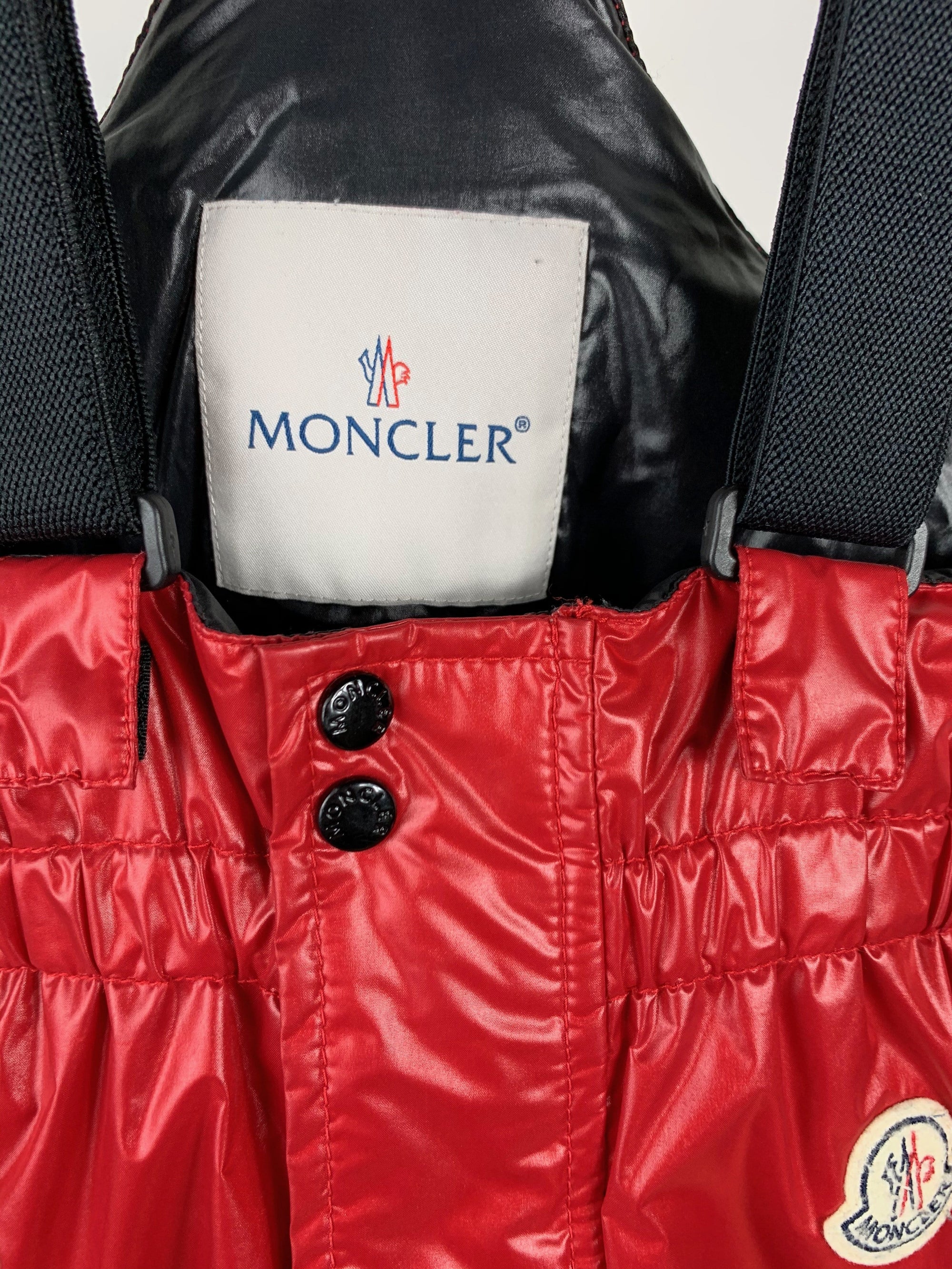 Ensemble ski Moncler rouge 5 ans