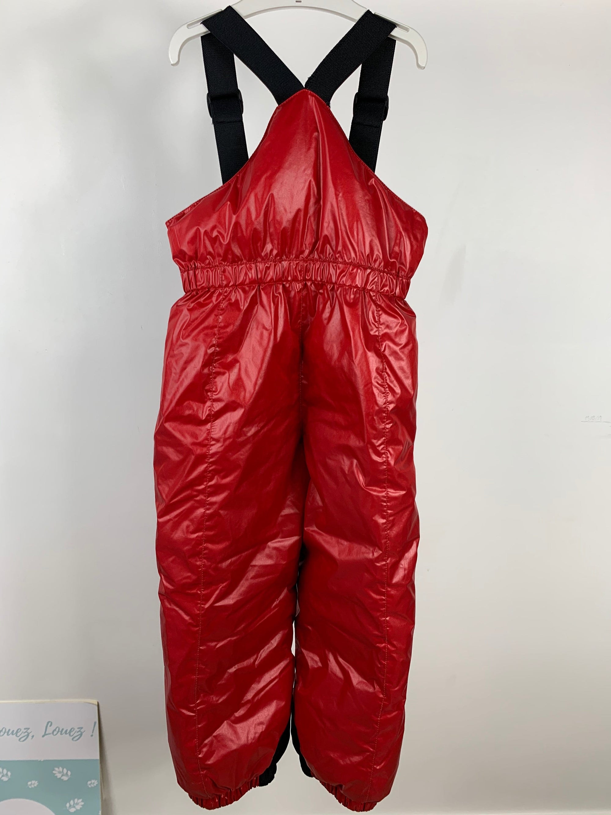 Ensemble ski Moncler rouge 5 ans