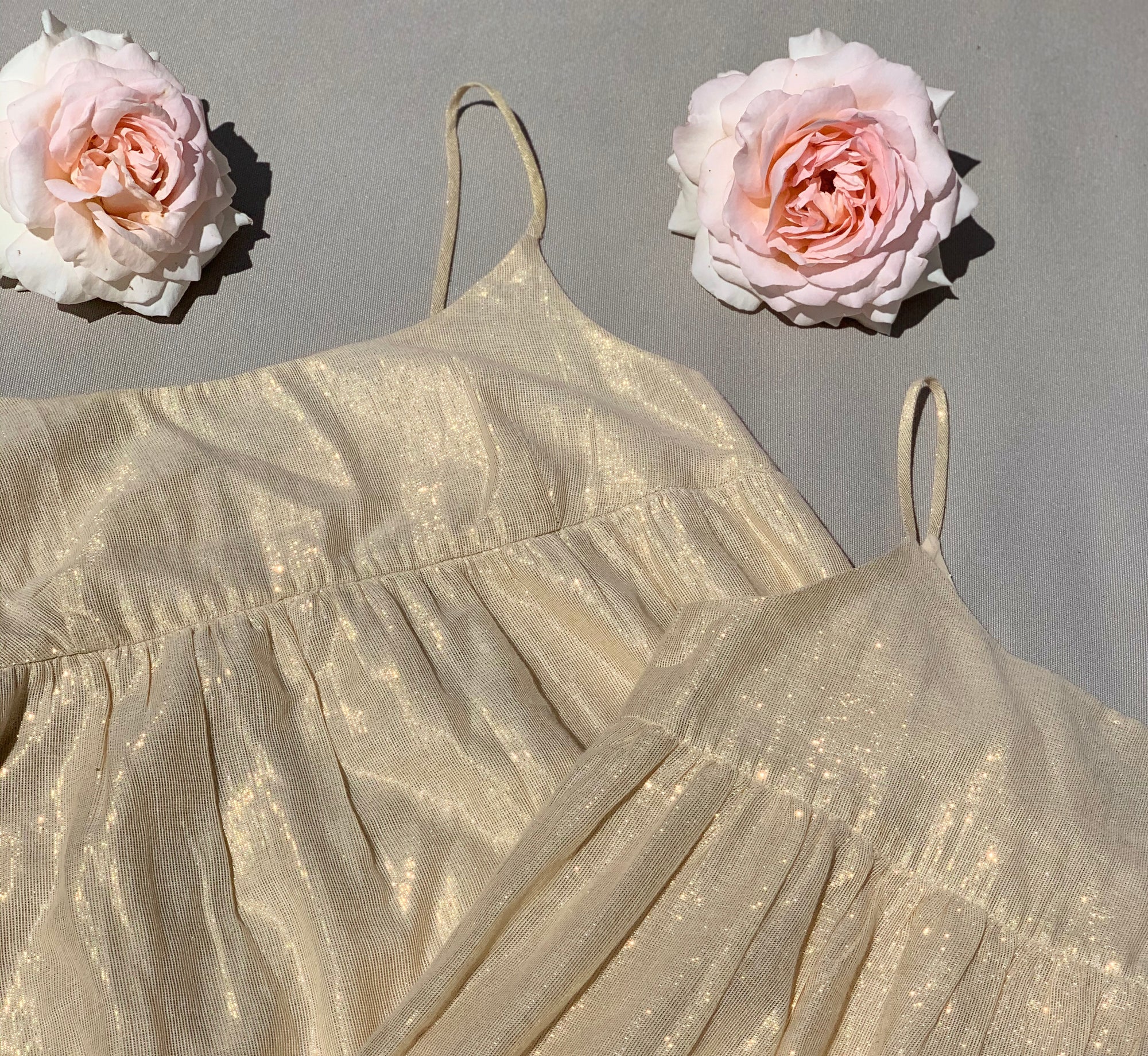 Robe dorée Bonpoint 12 ans