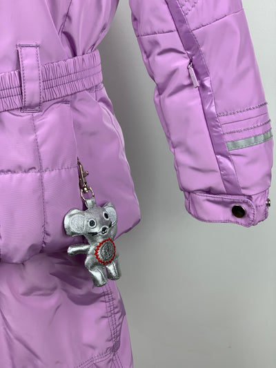 Ensemble ski Poivre Blanc lilas 4 ans