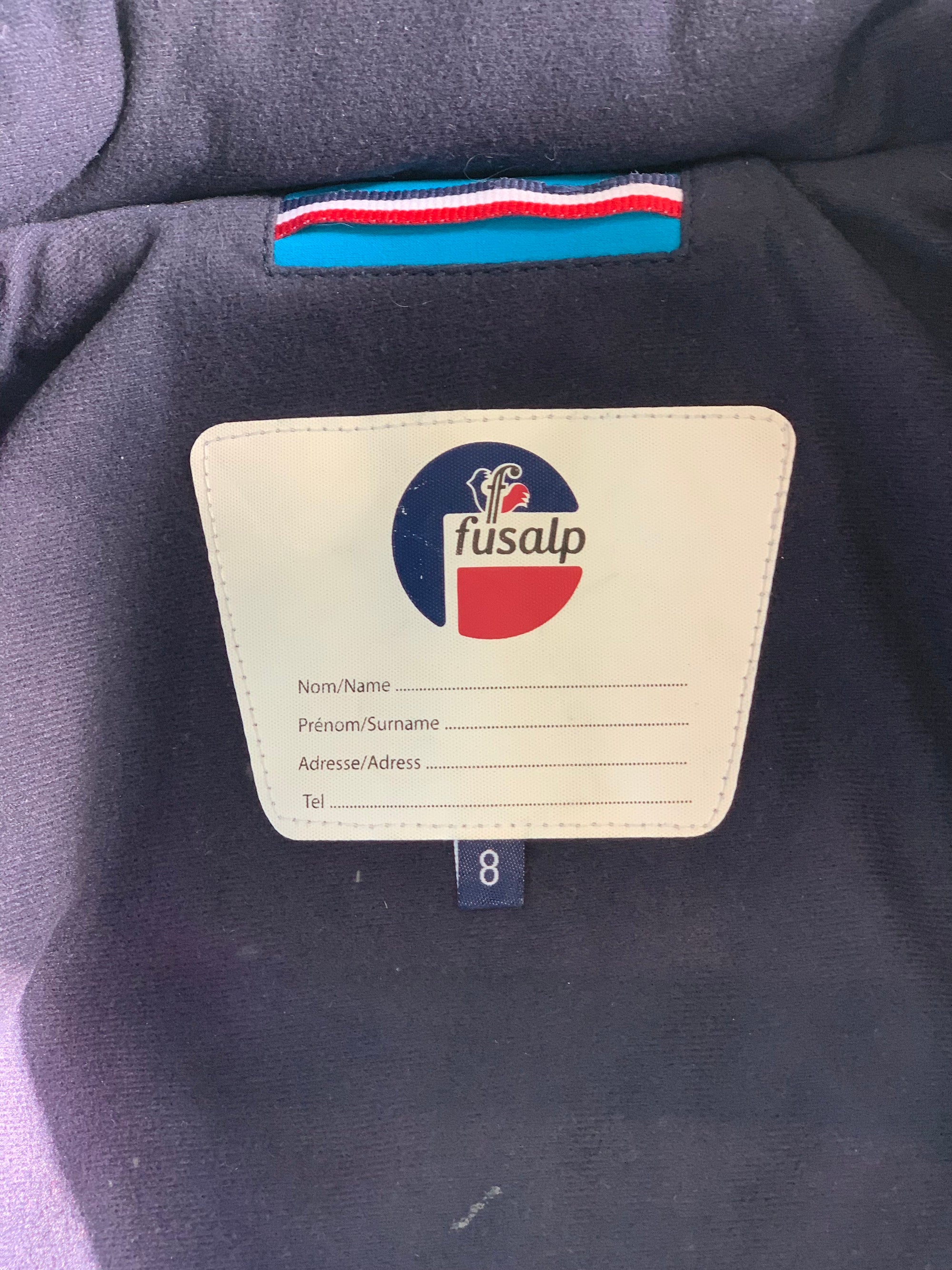 Veste ski Fusalp 8 ans