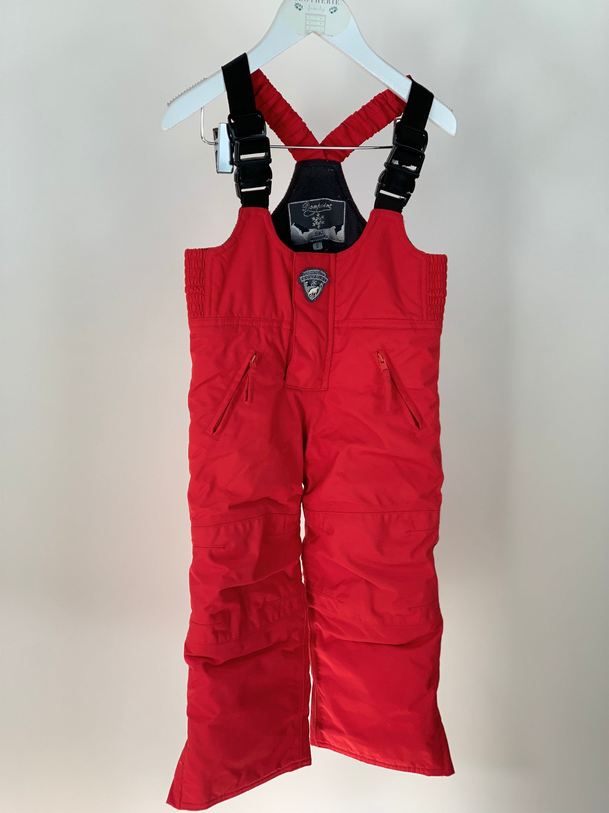 Ensemble ski rouge Bonpoint 4 ans
