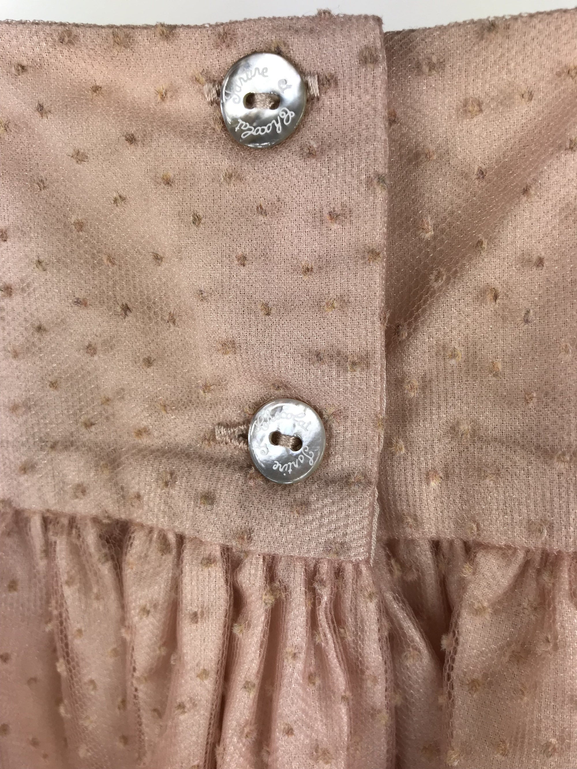 Robe Tartine et Chocolat Cérémonie 2 ans