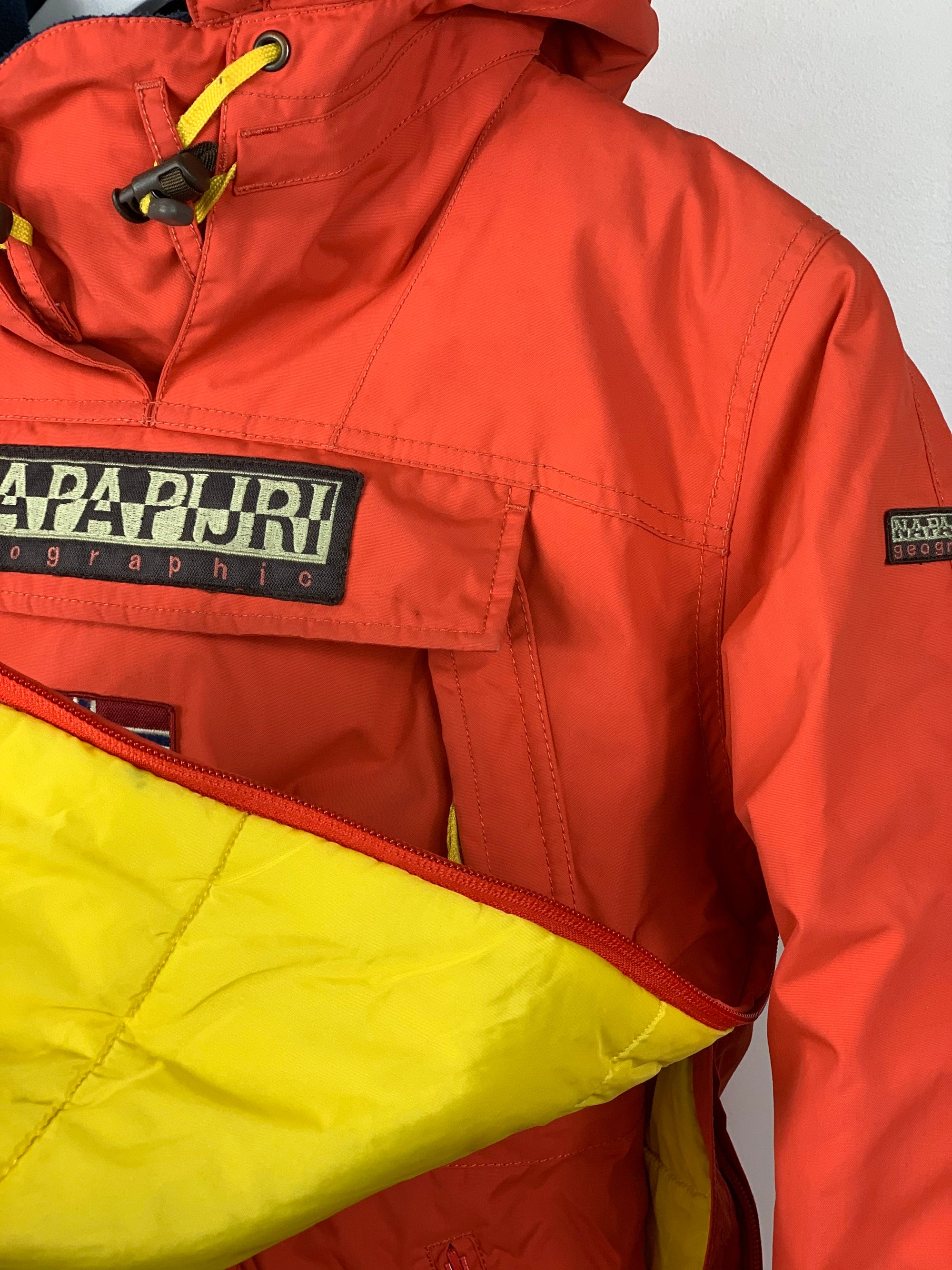 Ensemble ski Napapijri orange 8/10 ans