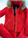 Ensemble ski Poivre Blanc rouge 10 ans