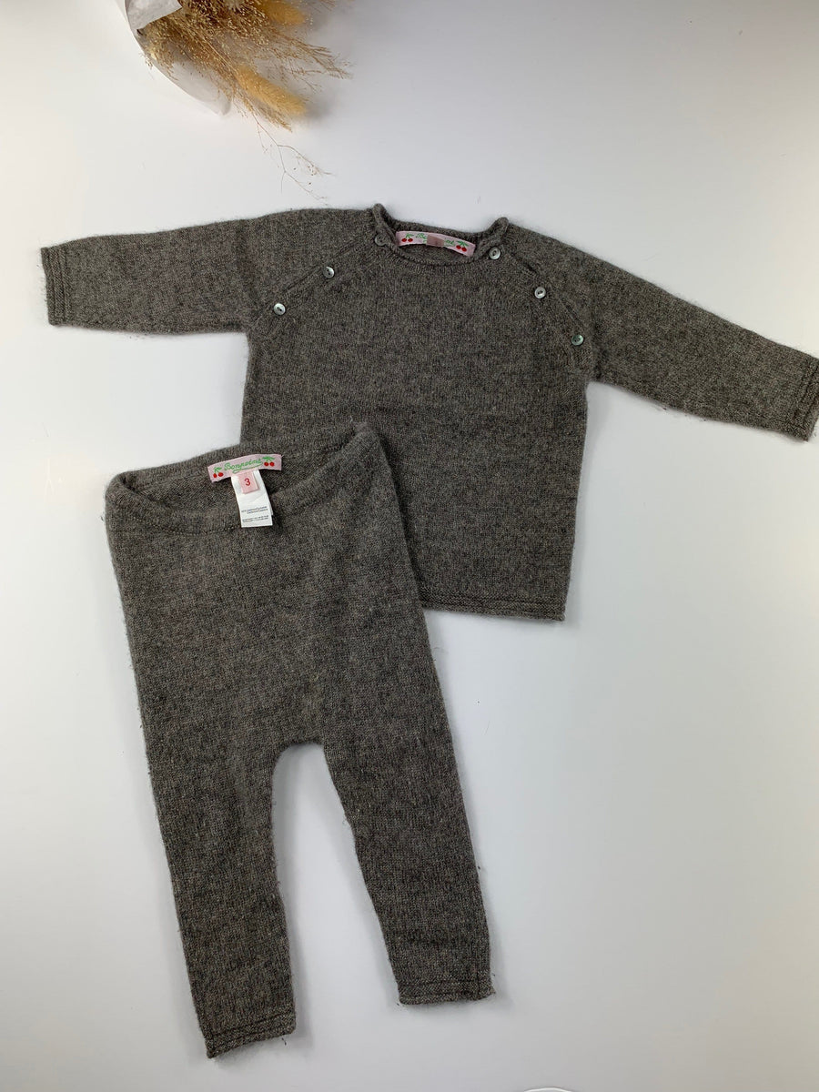 Ensemble cashmere Bonpoint 3 mois