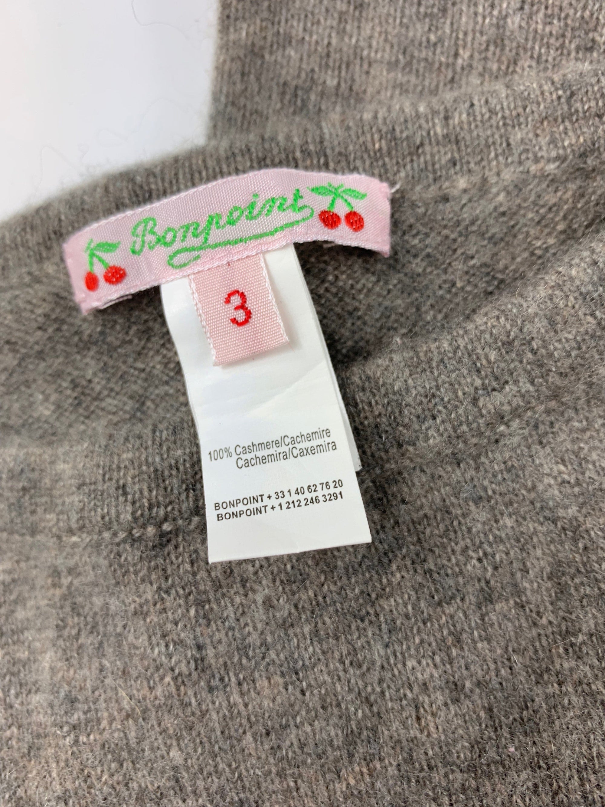 Ensemble cashmere Bonpoint 3 mois