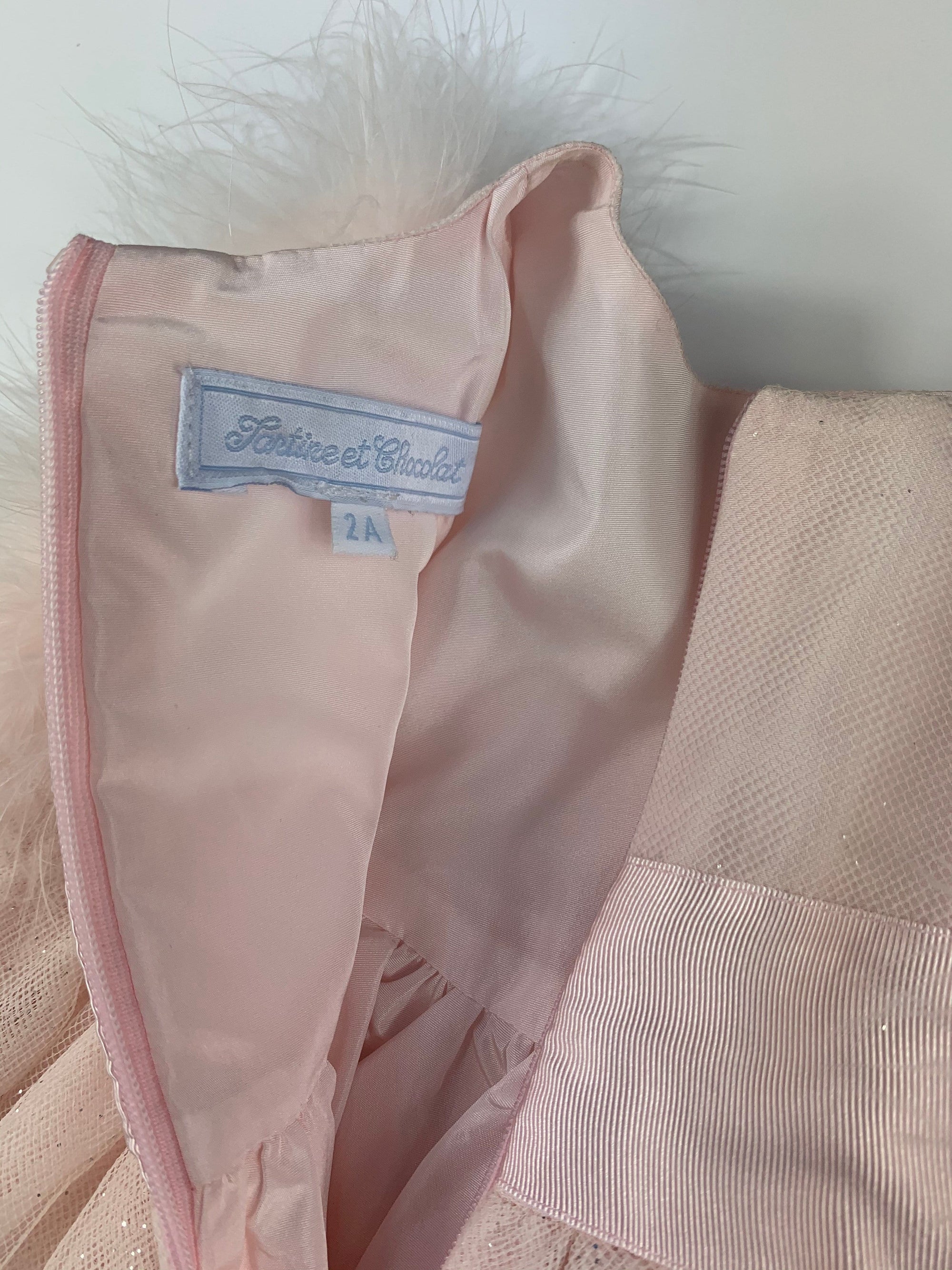 Robe Tartine et Chocolat 2 ans