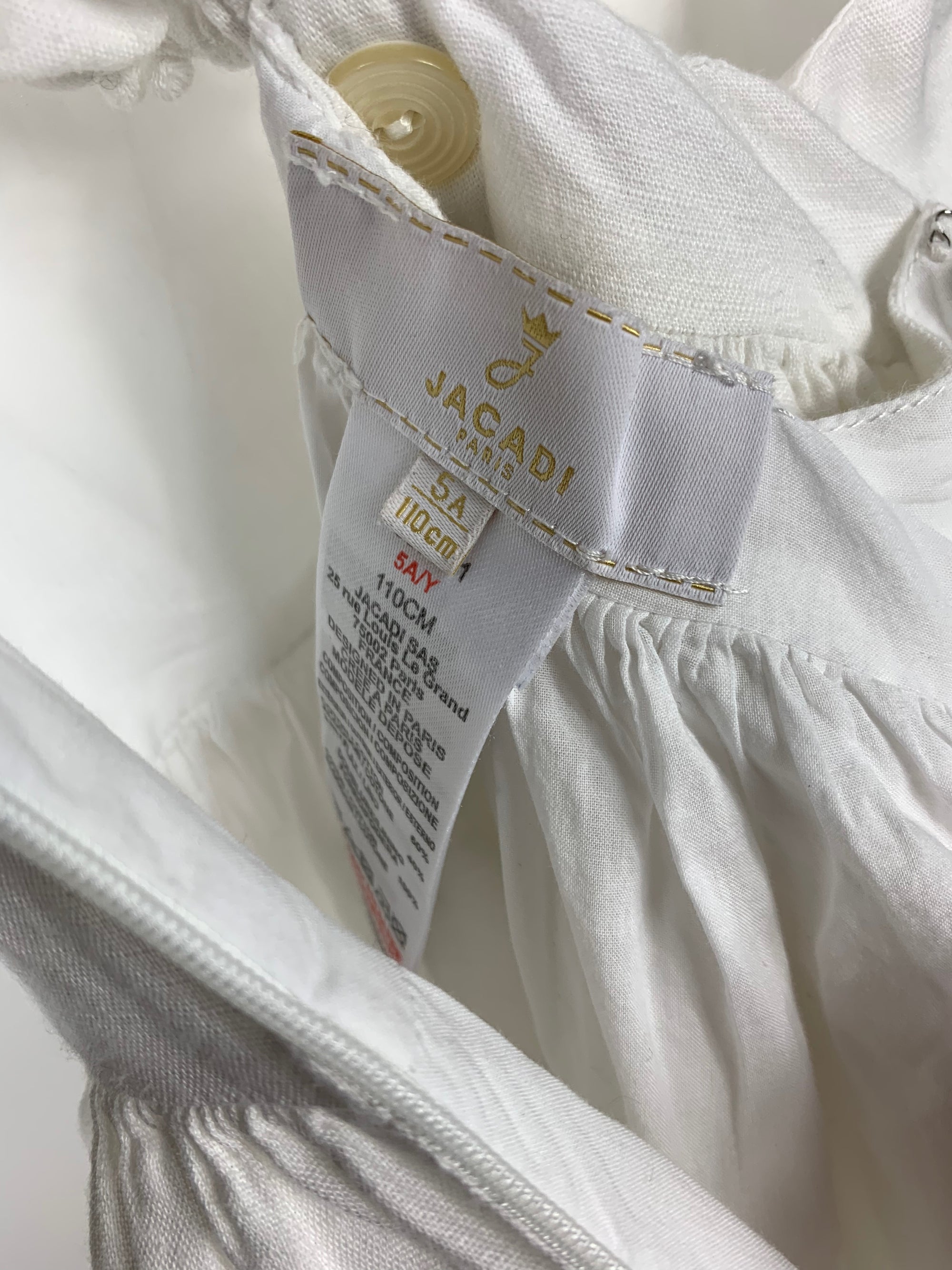 Robe Jacadi Cérémonie 5 ans