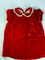 Robe Bonpoint velours rouge 18 mois