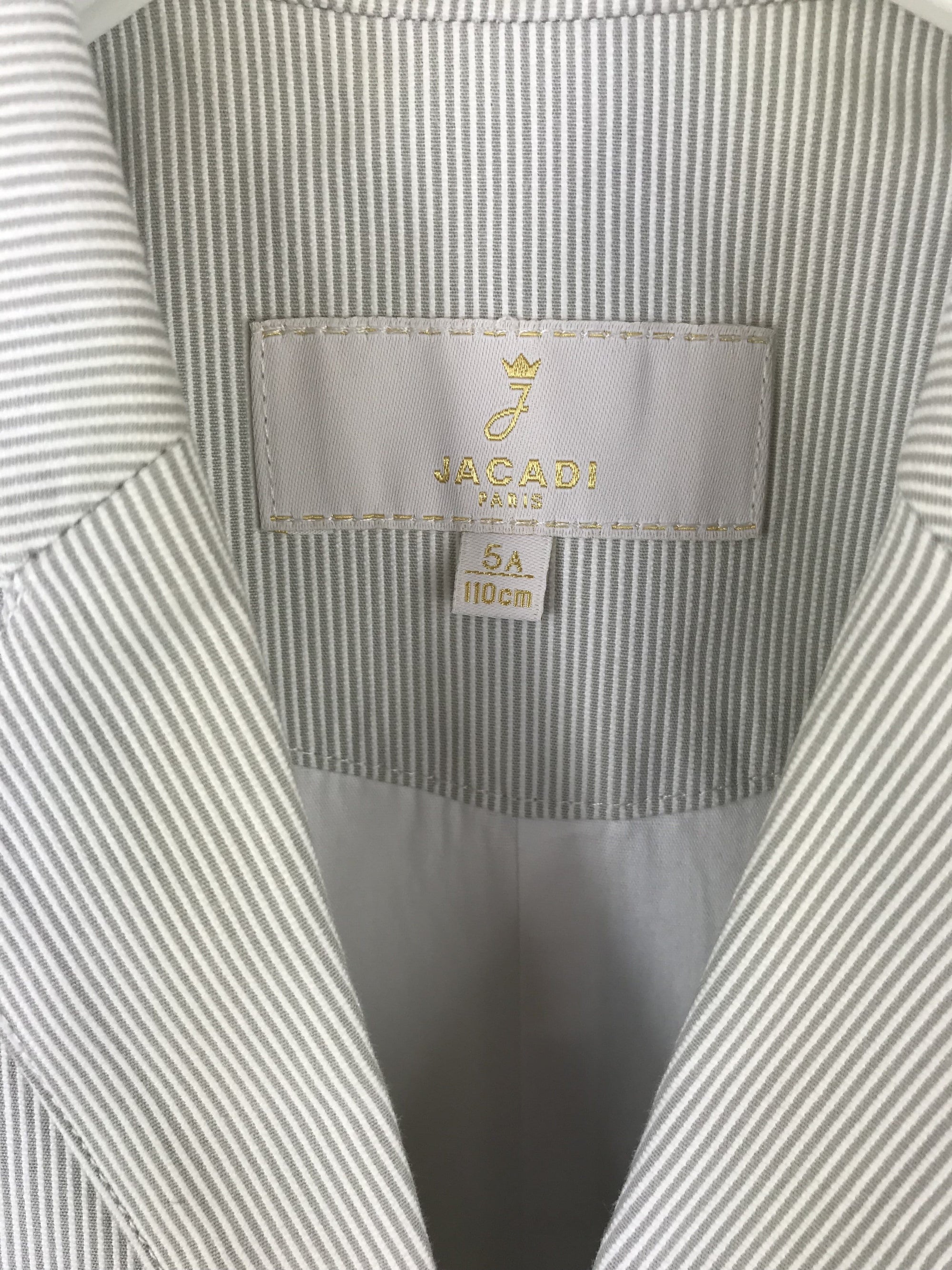 Veste Jacadi Cérémonie 5 ans