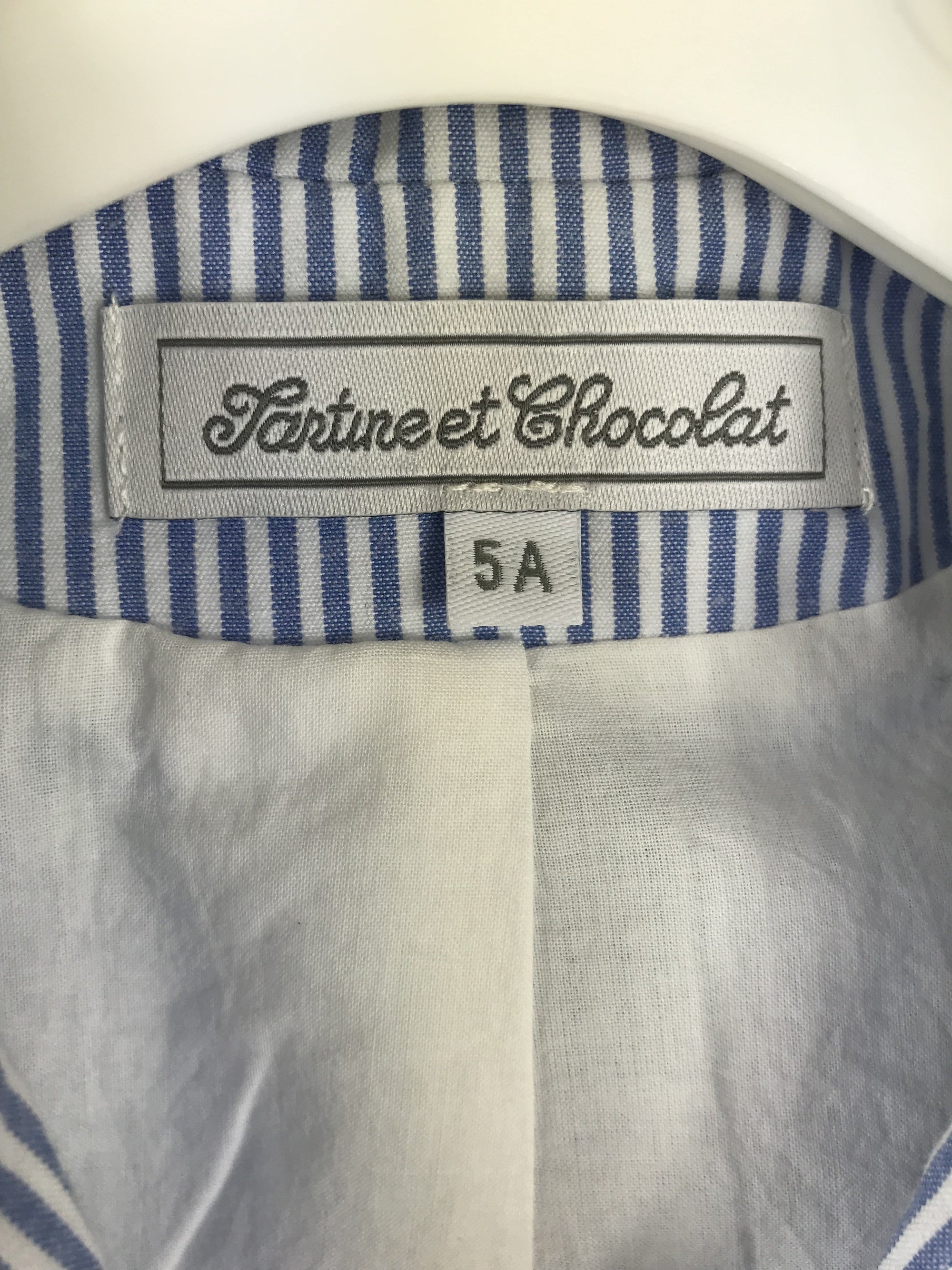 Veste Tartine et Chocolat 5 ans