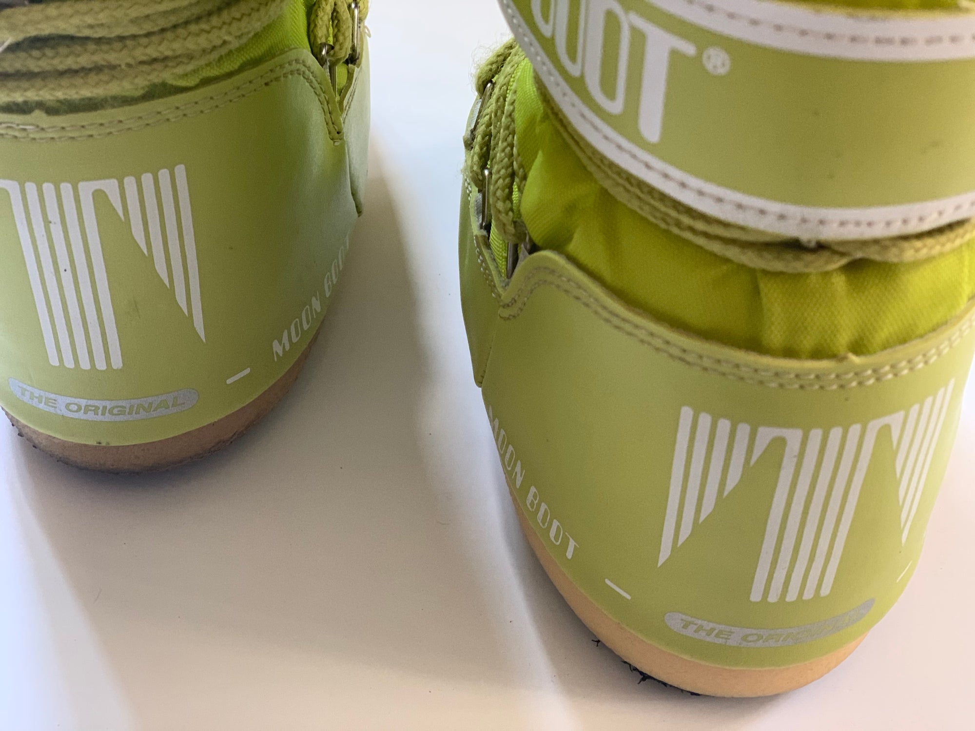 Moonboots jaune/vert anis 23-26