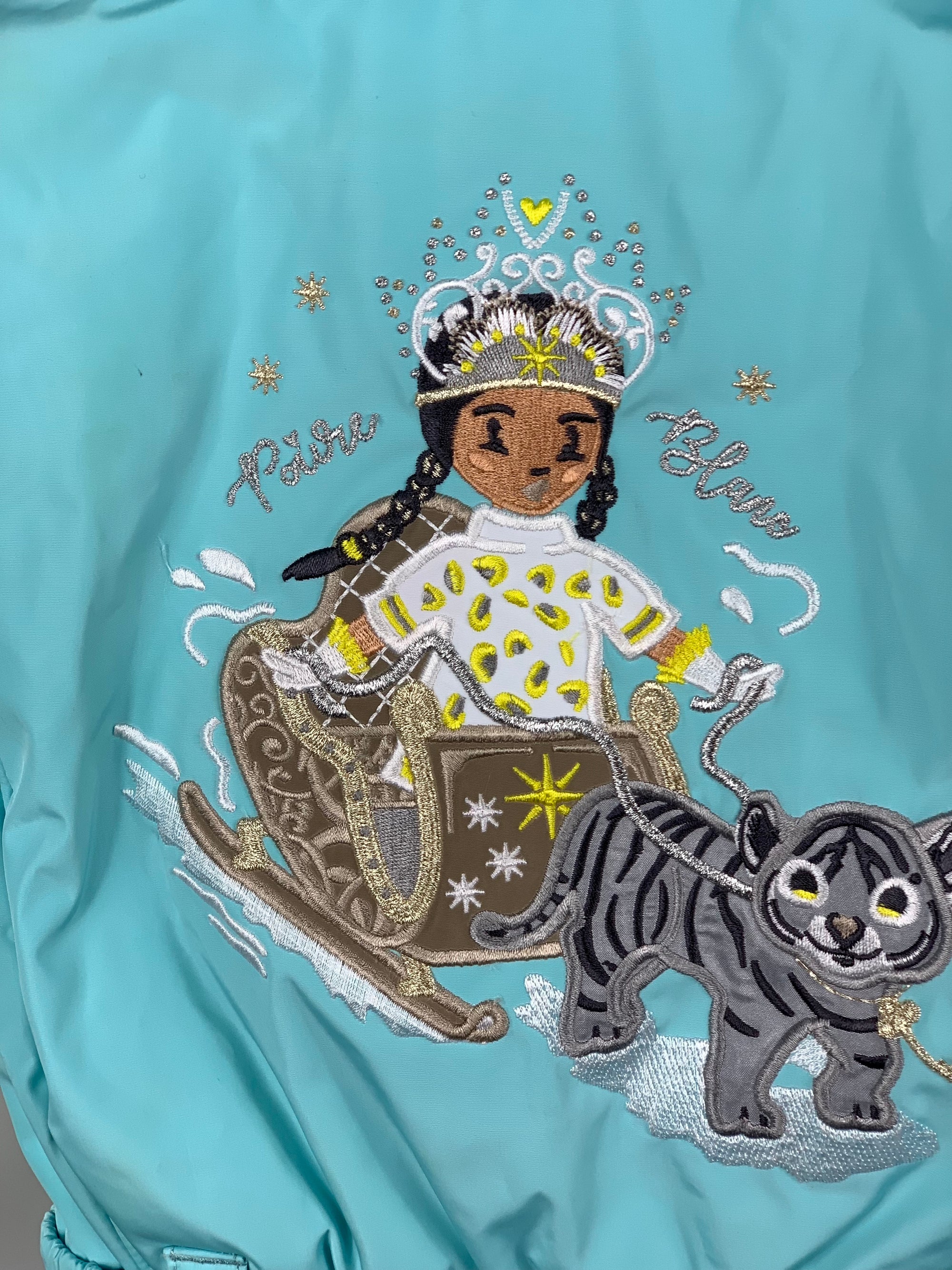 Combinaison turquoise clair ski Poivre Blanc 3 ans