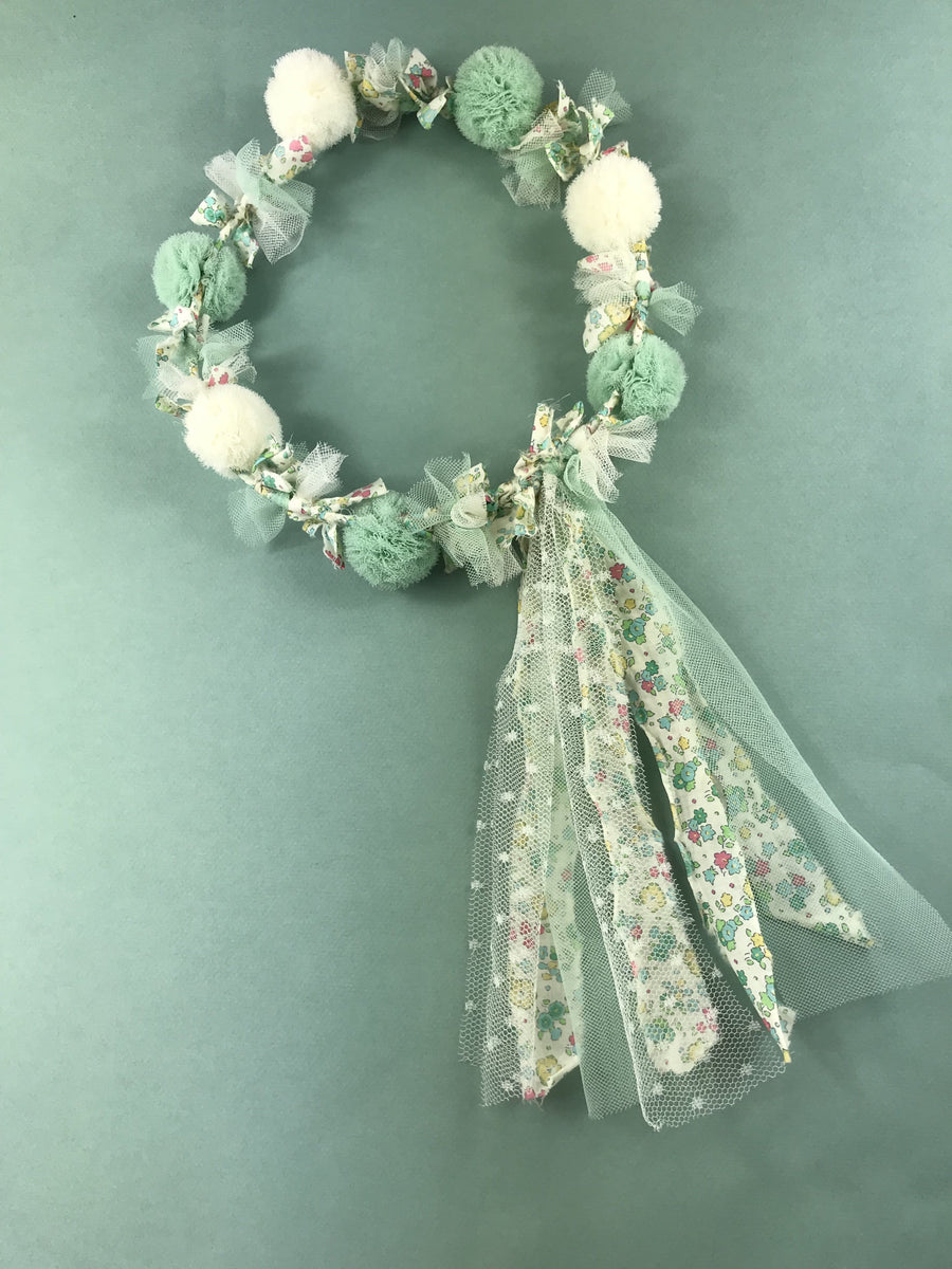 Couronne de fleurs Emile et Ida