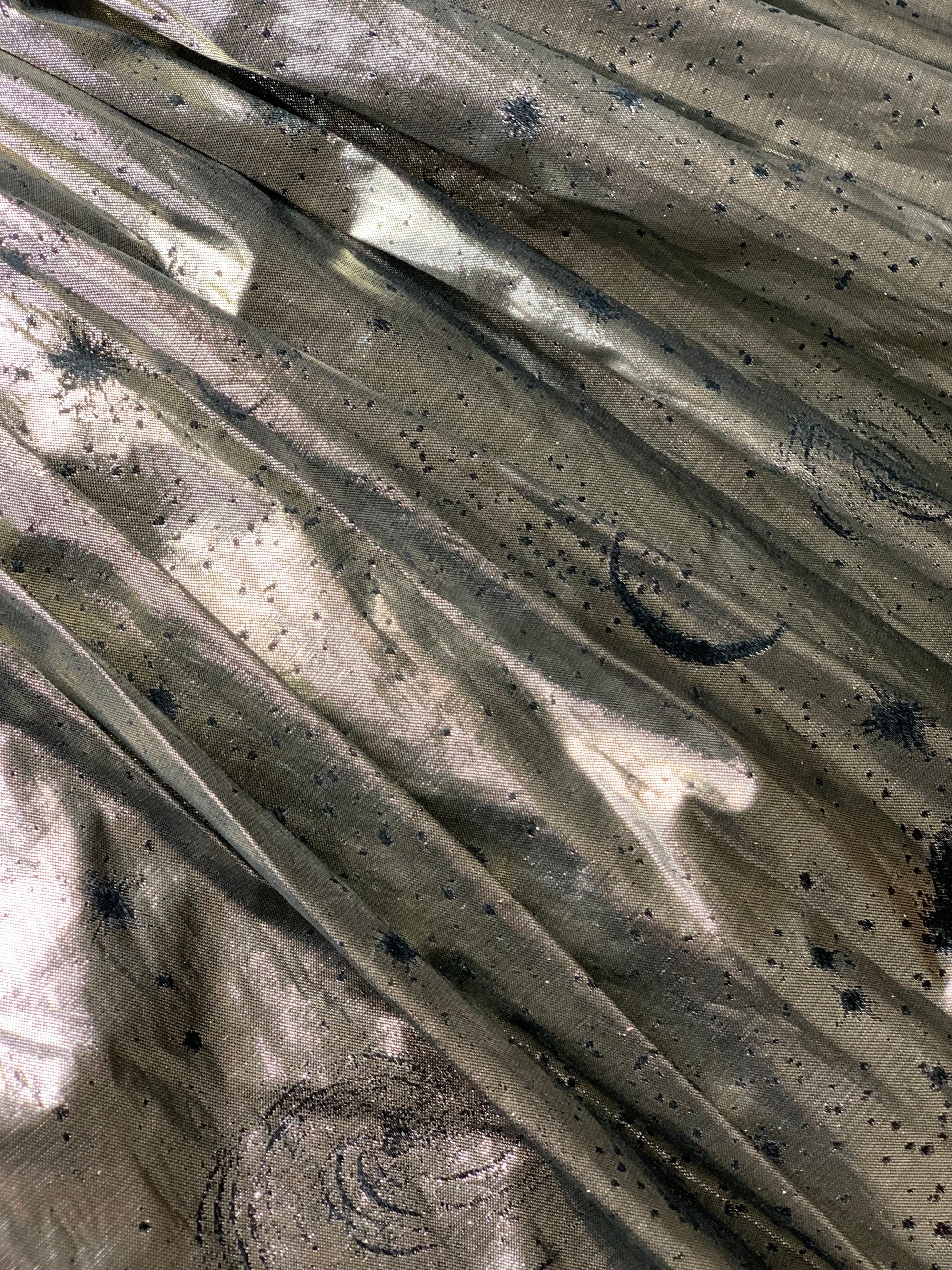 Robe Noel dorée magique Bonpoint taille 2 (6/8 ans)