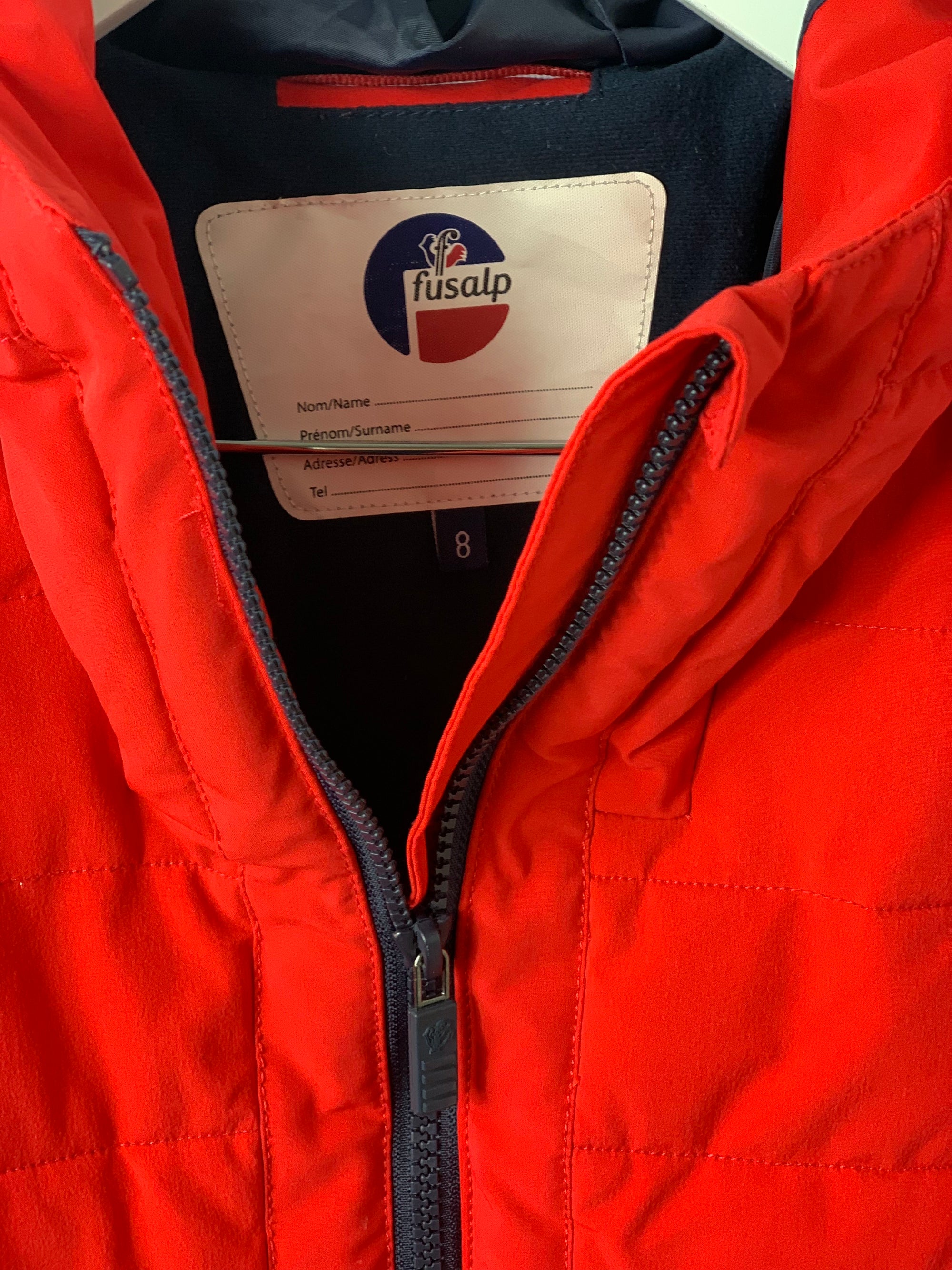 Veste ski Fusalp 8 ans