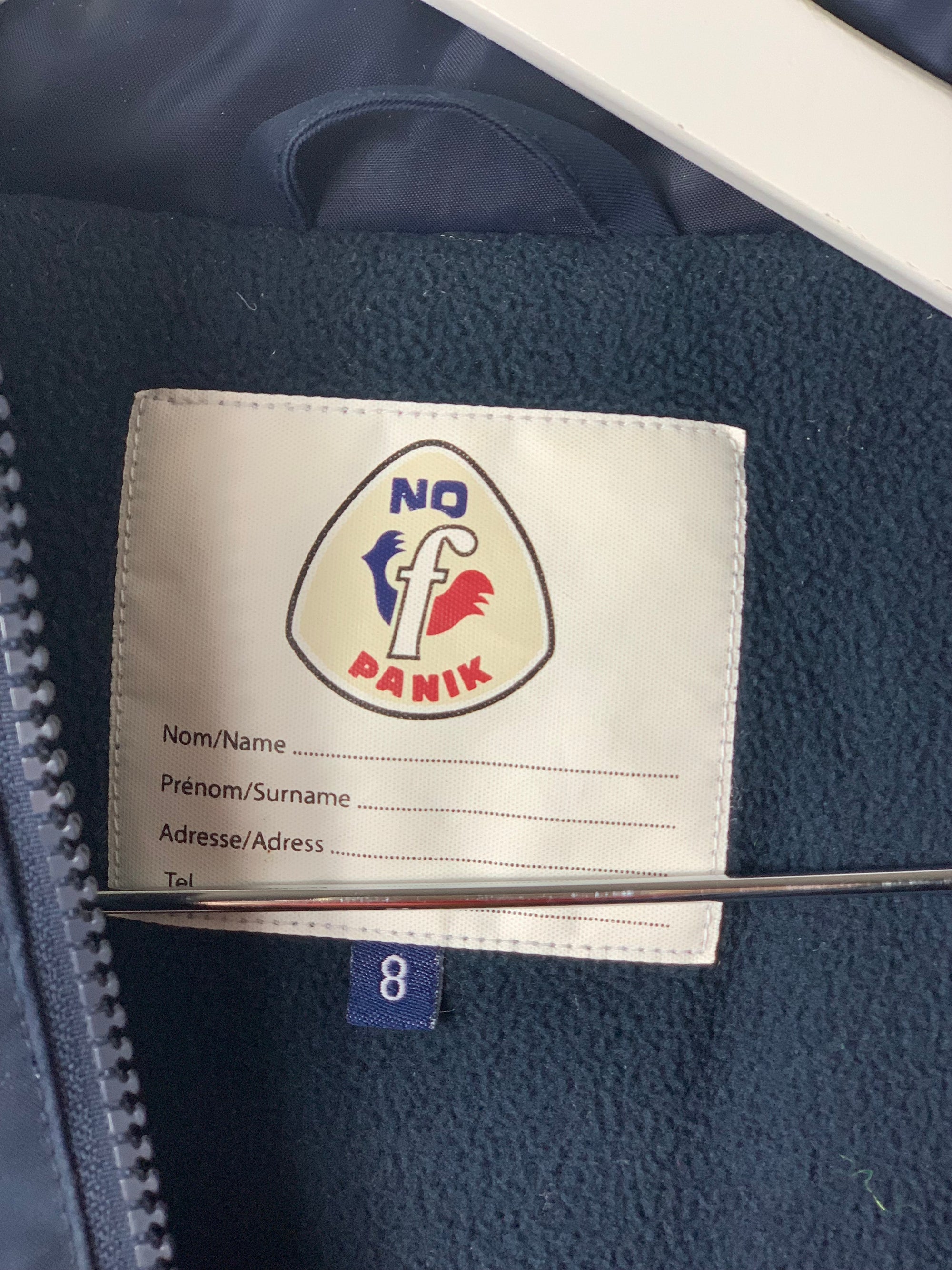 Veste ski Fusalp No Panik 8 ans garçon