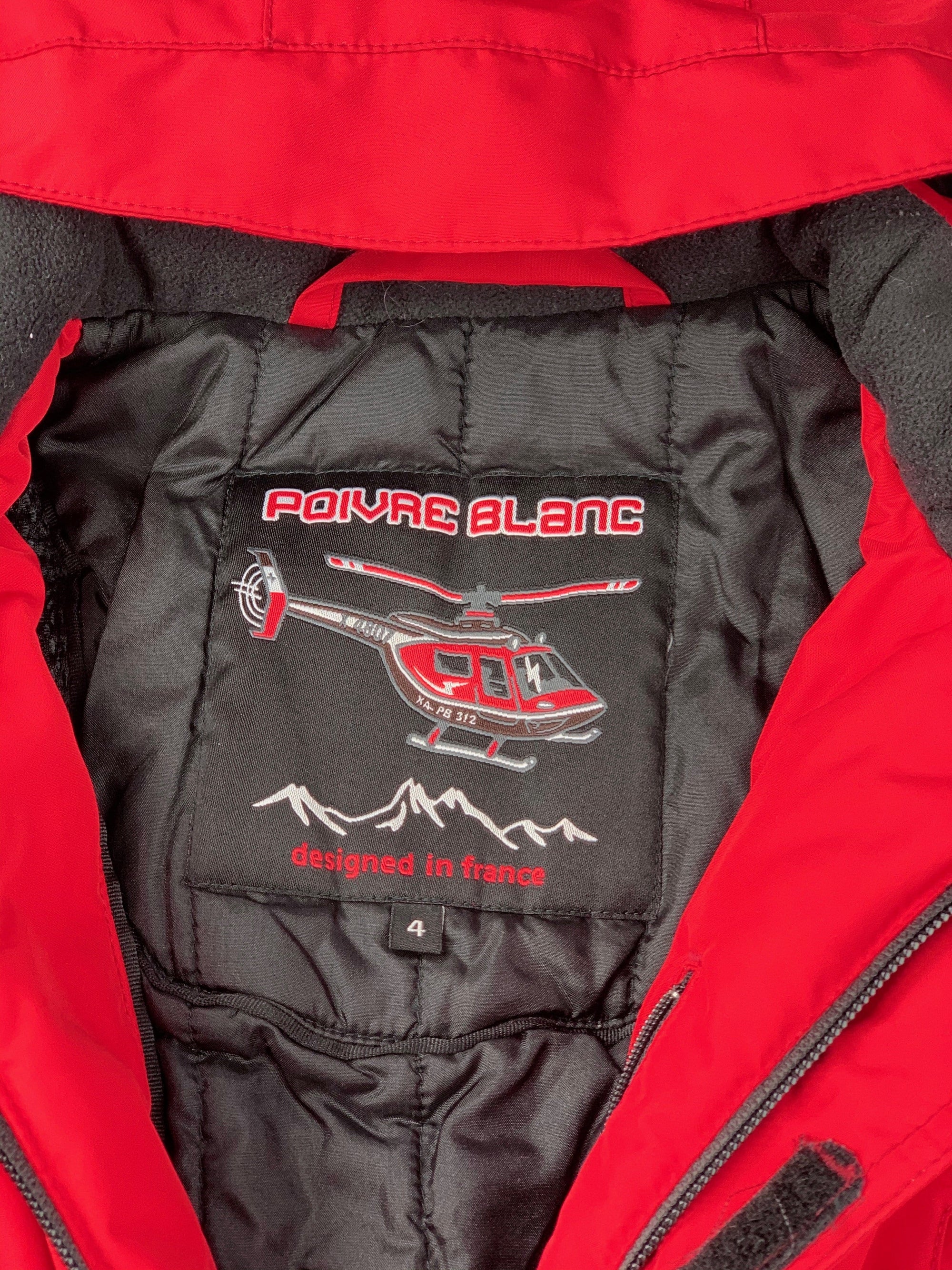 Combinaison ski Poivre Blanc 4 ans
