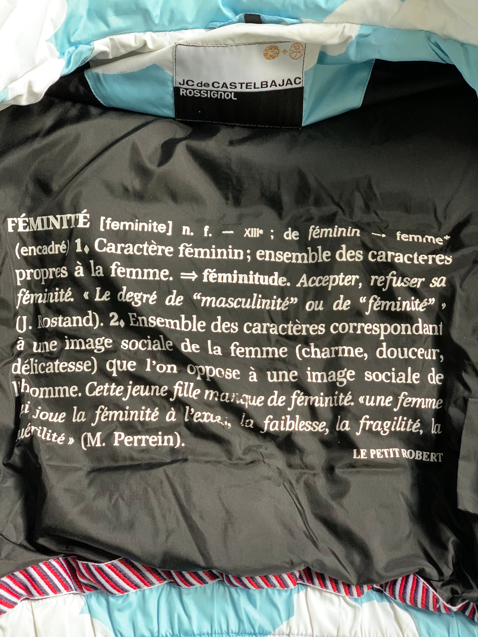 Ensemble ski Rossignol X JC de Castelbajac 10 ans