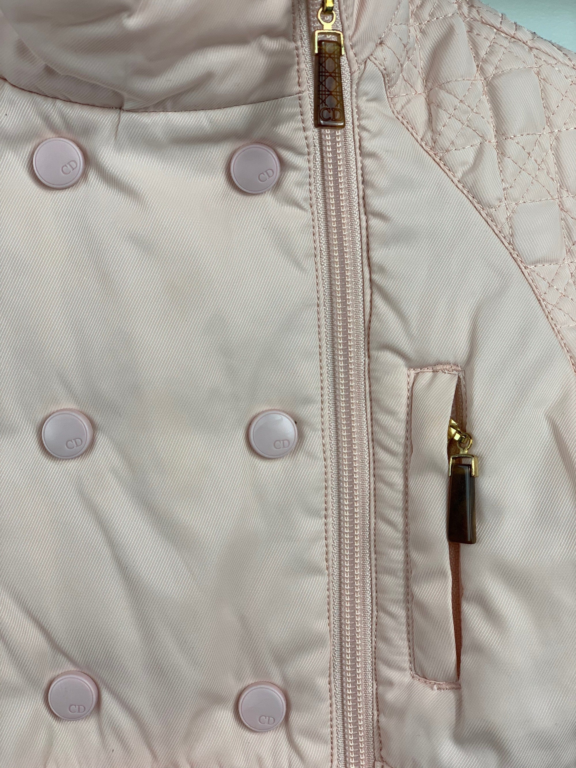 Combinaison ski Dior avec moufles 4 ans