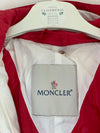 Combinaison ski Moncler rouge et blanche 2 ans