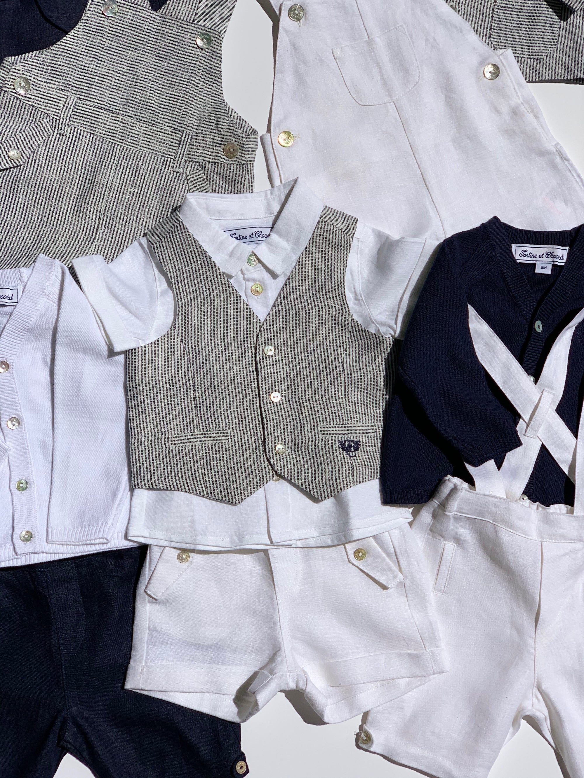 Ensemble garçon Cérémonie Tartine et Chocolat 6 mois