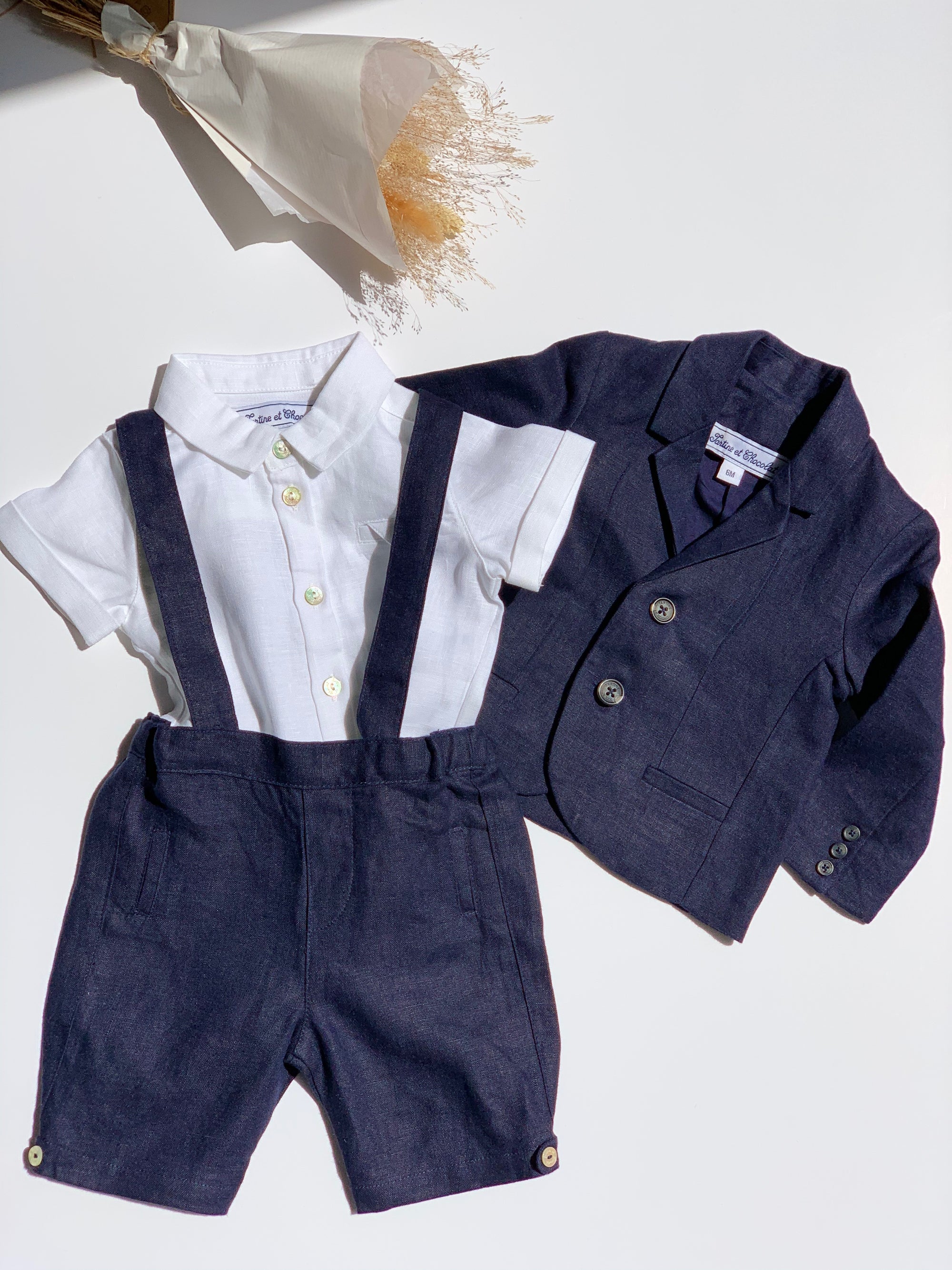 Ensemble garçon Cérémonie Tartine et Chocolat 2 ans
