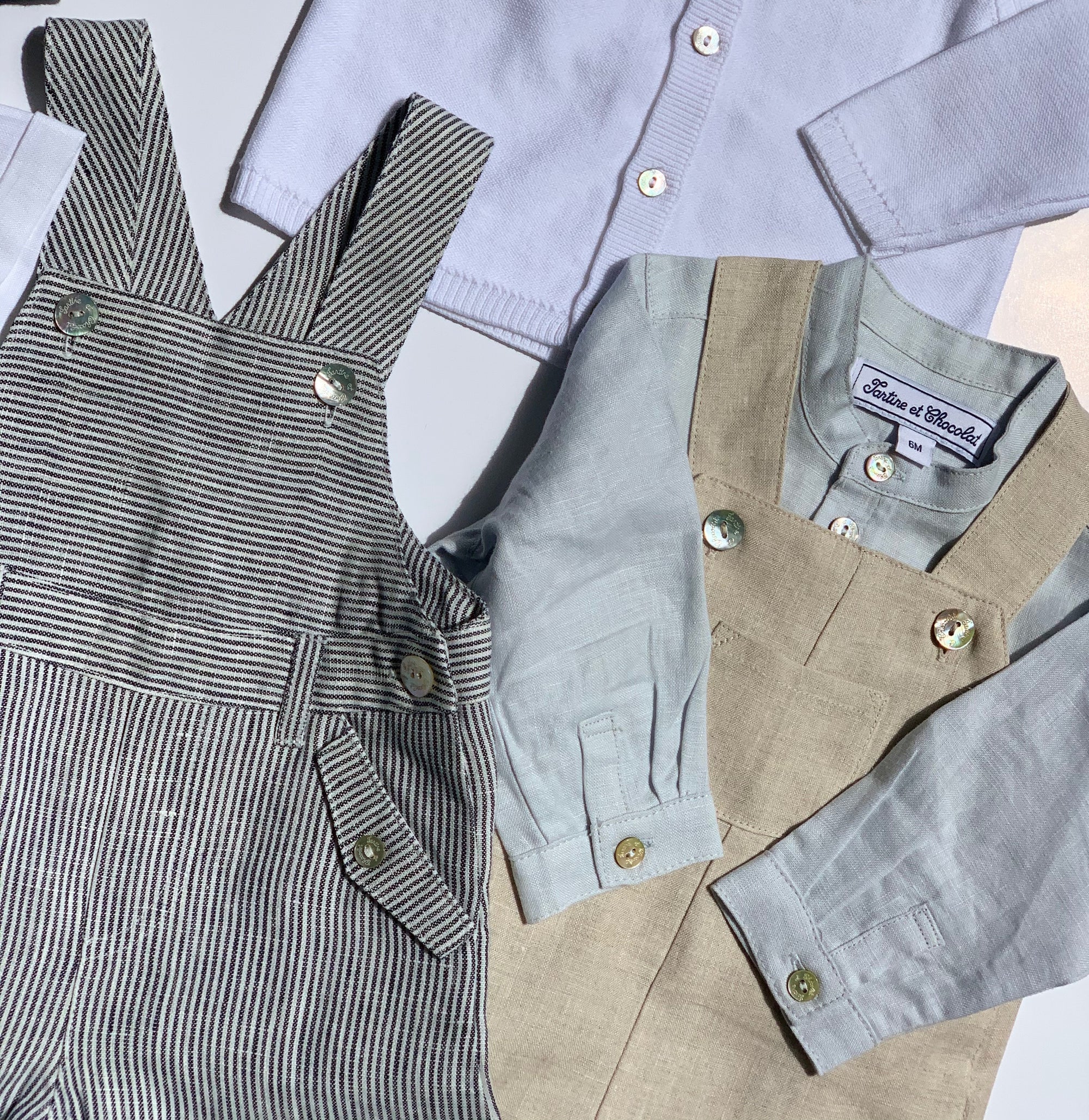 Ensemble garçon Cérémonie Tartine et Chocolat 3 mois