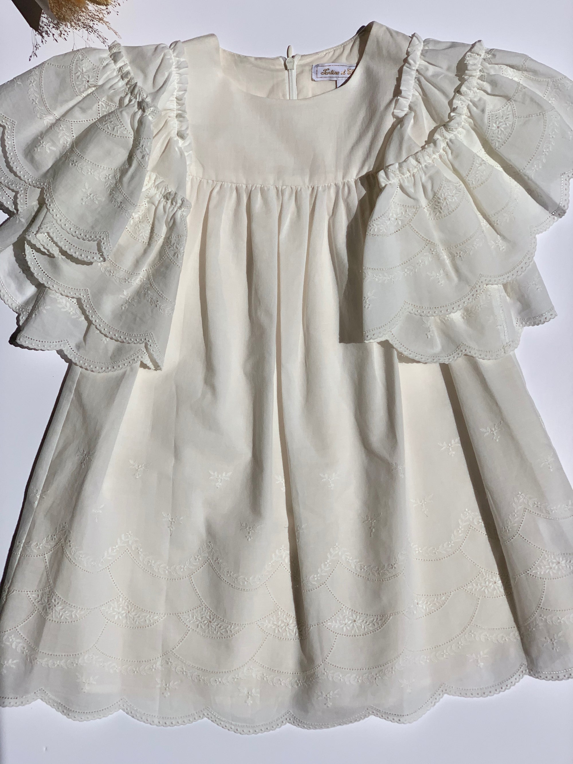 Robe Tartine et Chocolat légère craie 12 ans