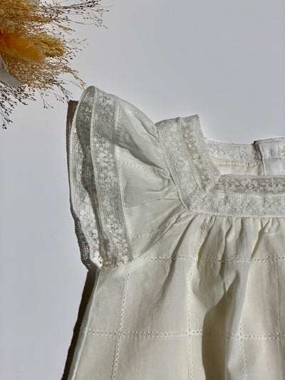Robe Tartine et Chocolat fluide craie 12 mois