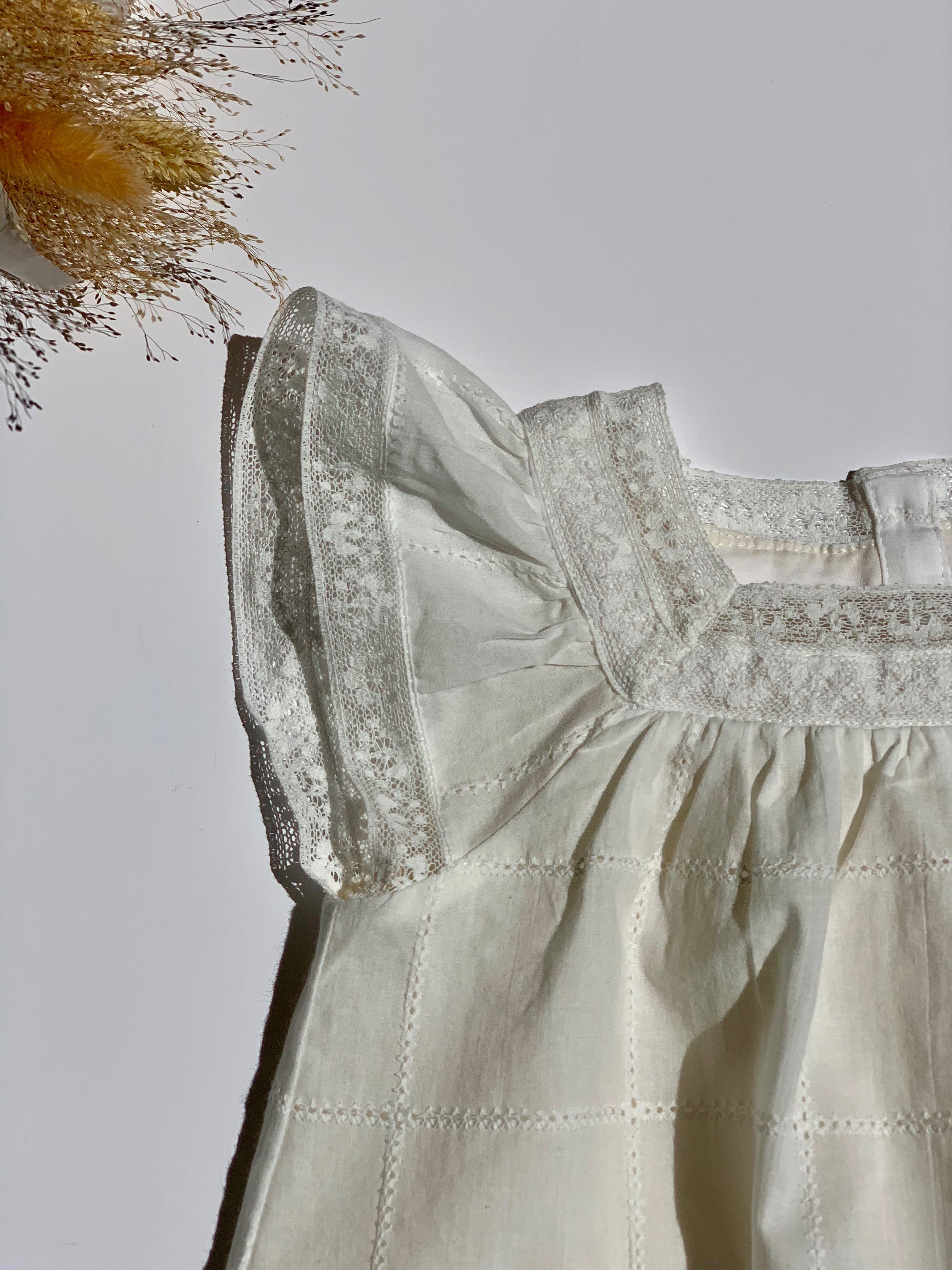 Robe Tartine et Chocolat fluide craie 2 ans