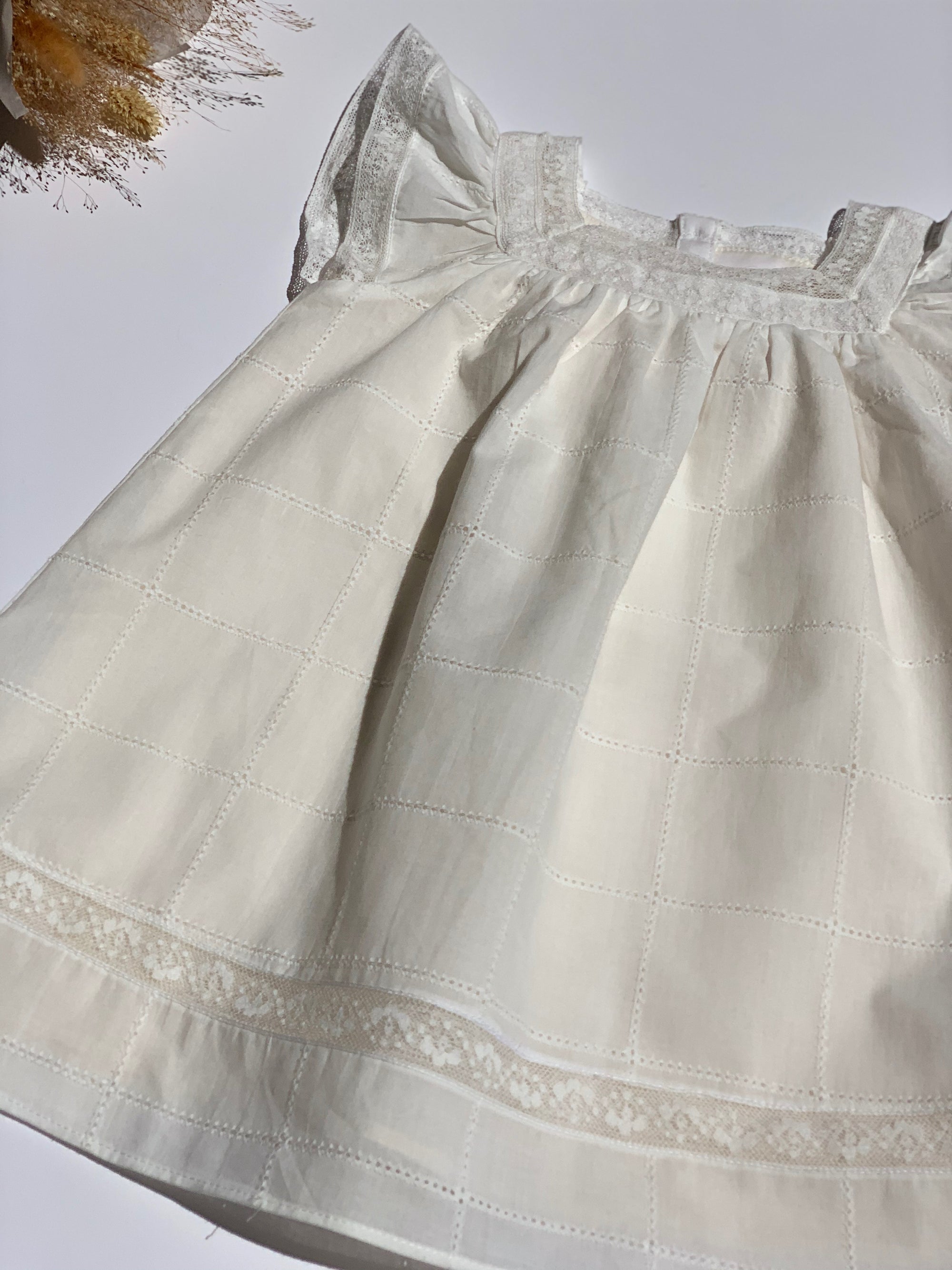 Robe Tartine et Chocolat fluide craie 12 mois