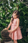 Robe Tartine et Chocolat rose nude jacquard 10 ans
